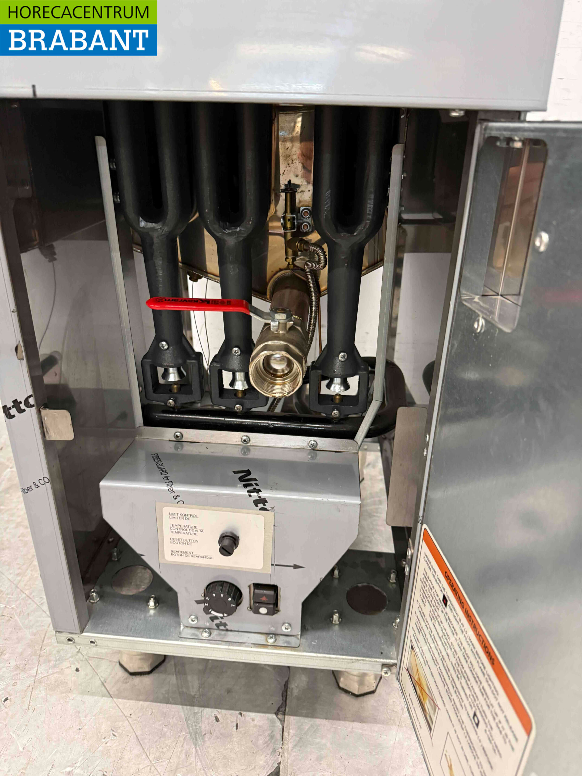 RVS Friteuse frituur 21 liter GAS Horeca - Afbeelding 6