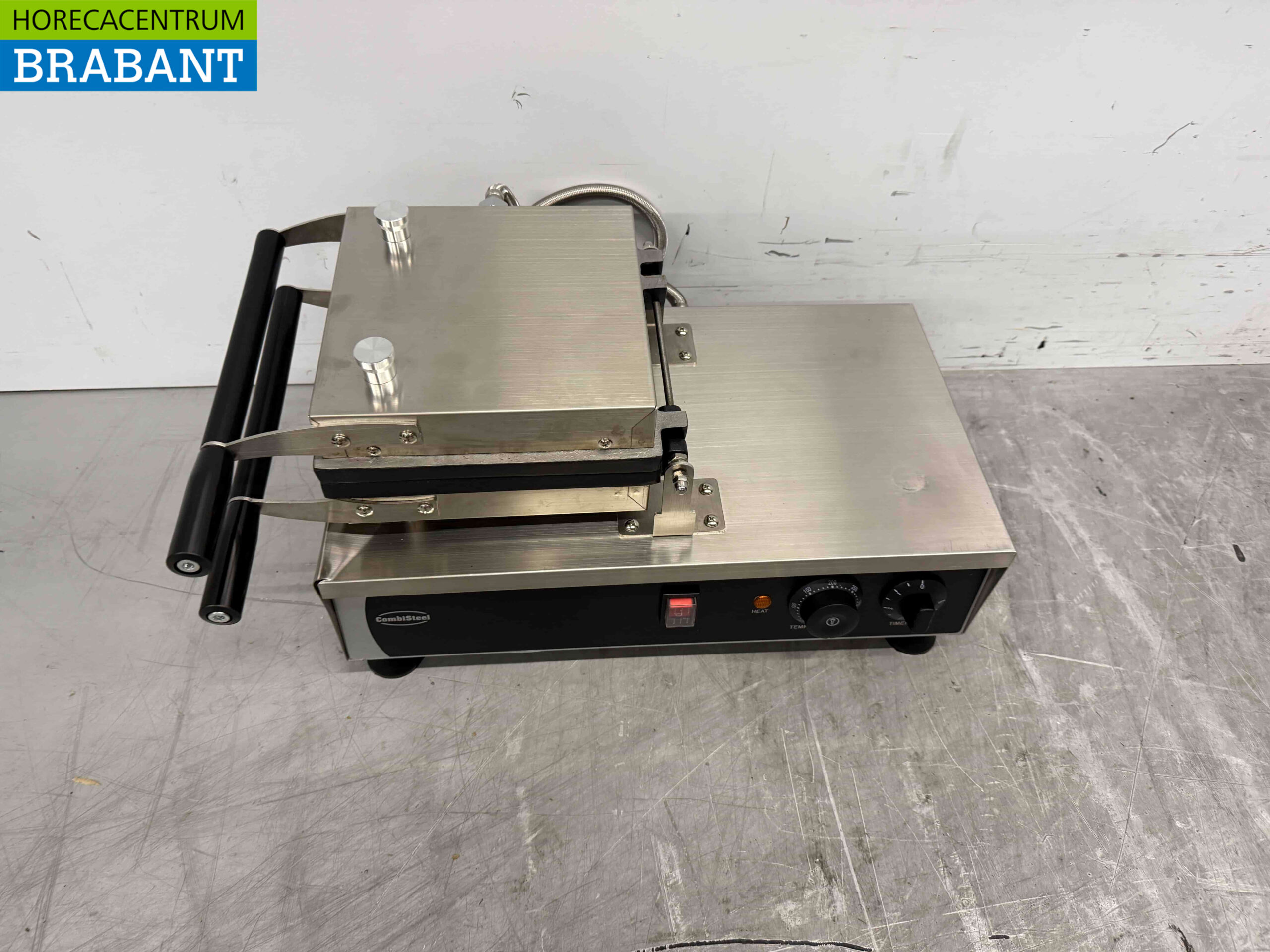 Combisteel RVS Kantelbare wafelijzer met timer 230V Horeca - Afbeelding 5