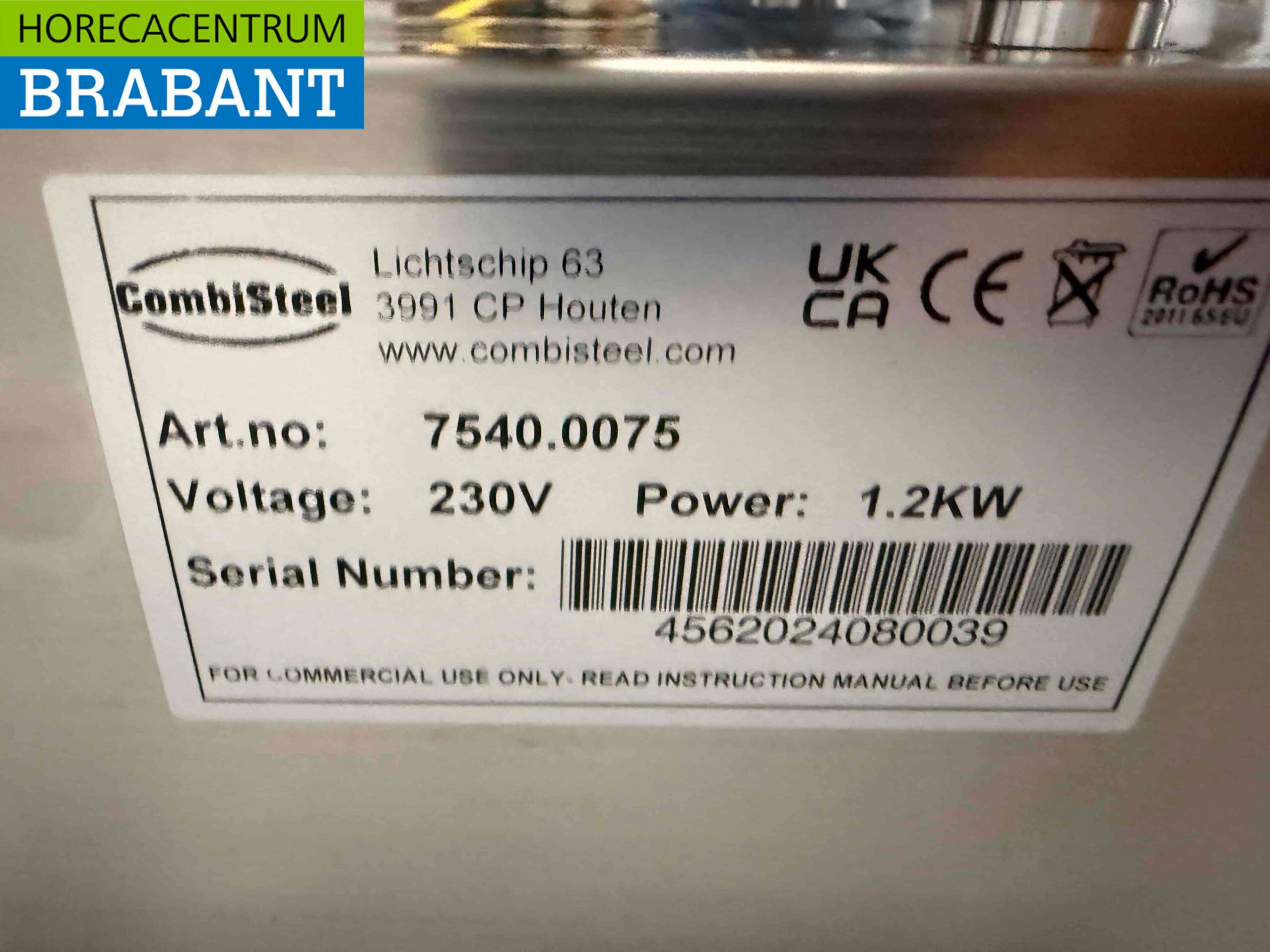 Combisteel RVS Kantelbare wafelijzer met timer 230V Horeca - Afbeelding 7