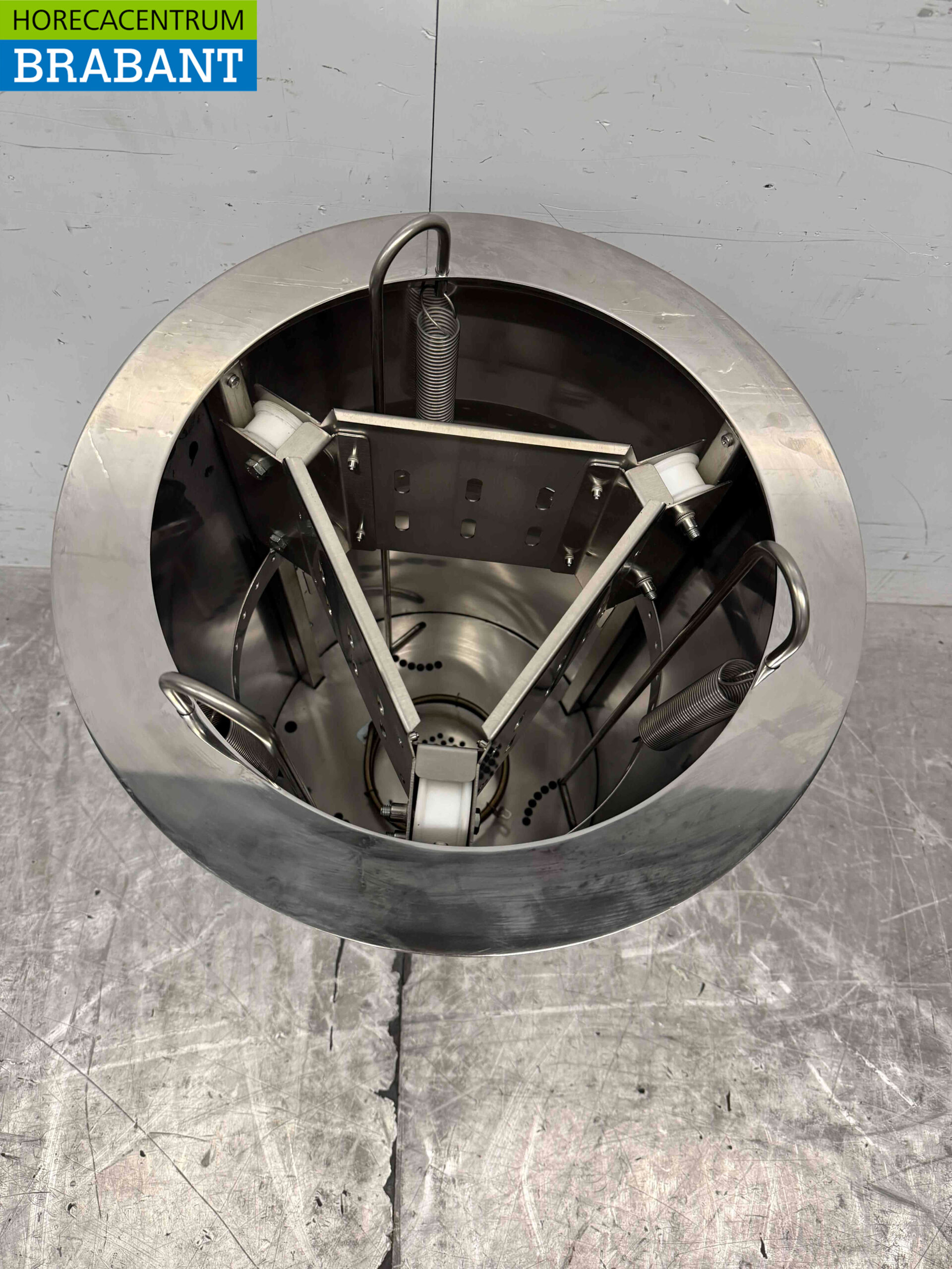 RVS Inbouw bordenwarmer bordendispenser 44 cm 230V Horeca - Afbeelding 3