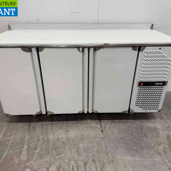 RVS Polair Koelwerkbank 3 Deuren 163 cm 230V Horeca