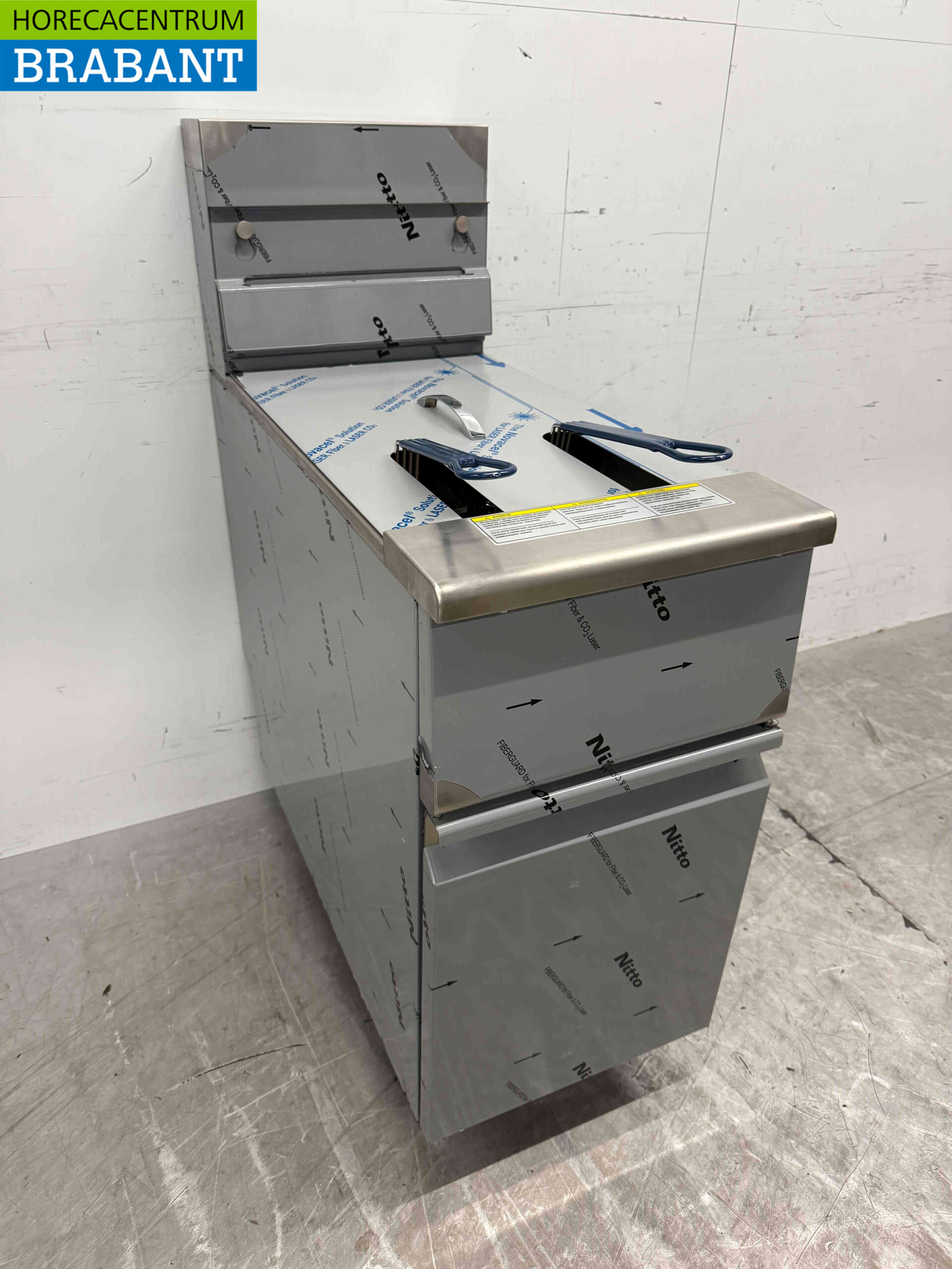 RVS Friteuse frituur 21 liter GAS Horeca - Afbeelding 2