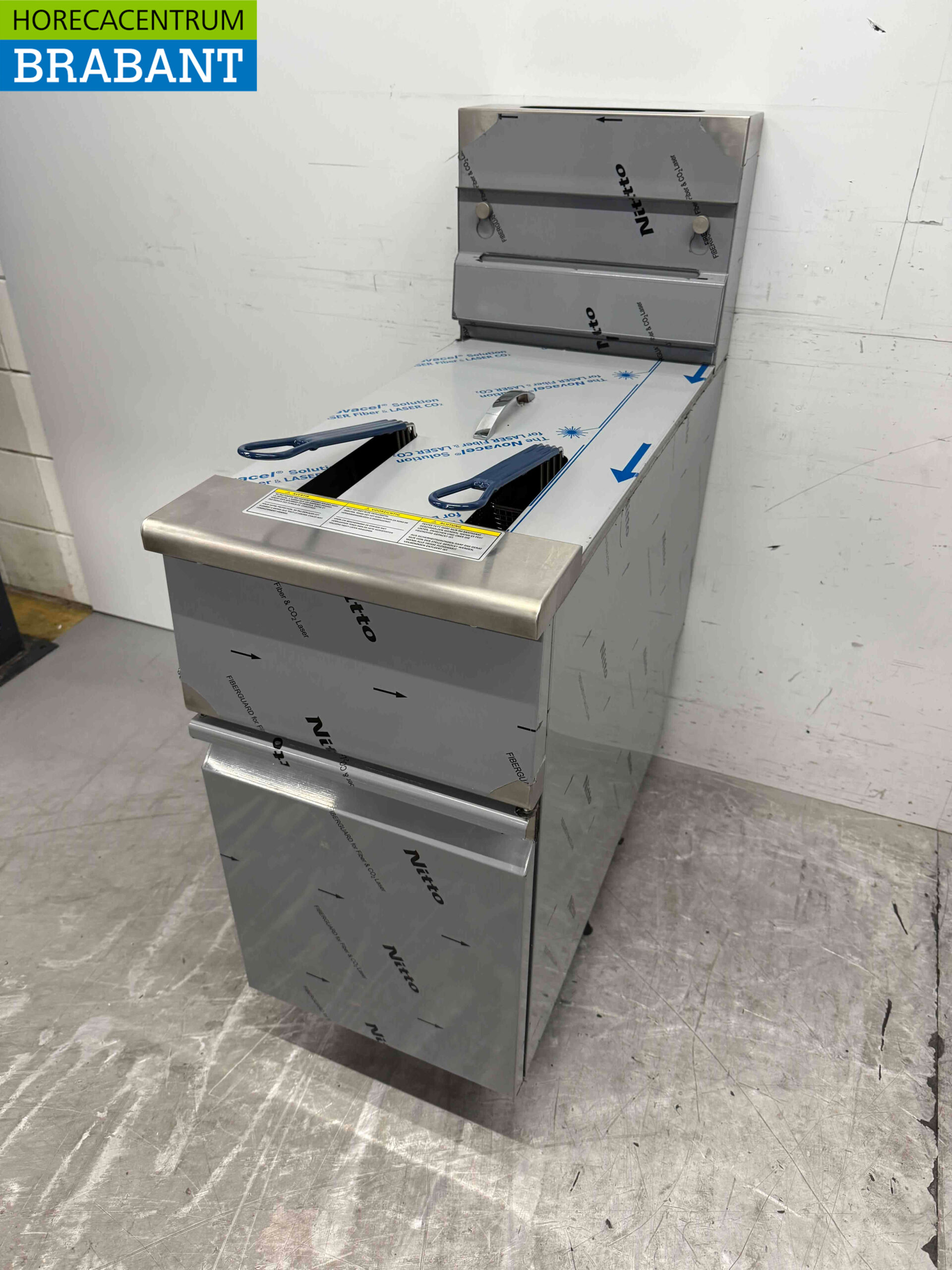 RVS Friteuse frituur 21 liter GAS Horeca - Afbeelding 3