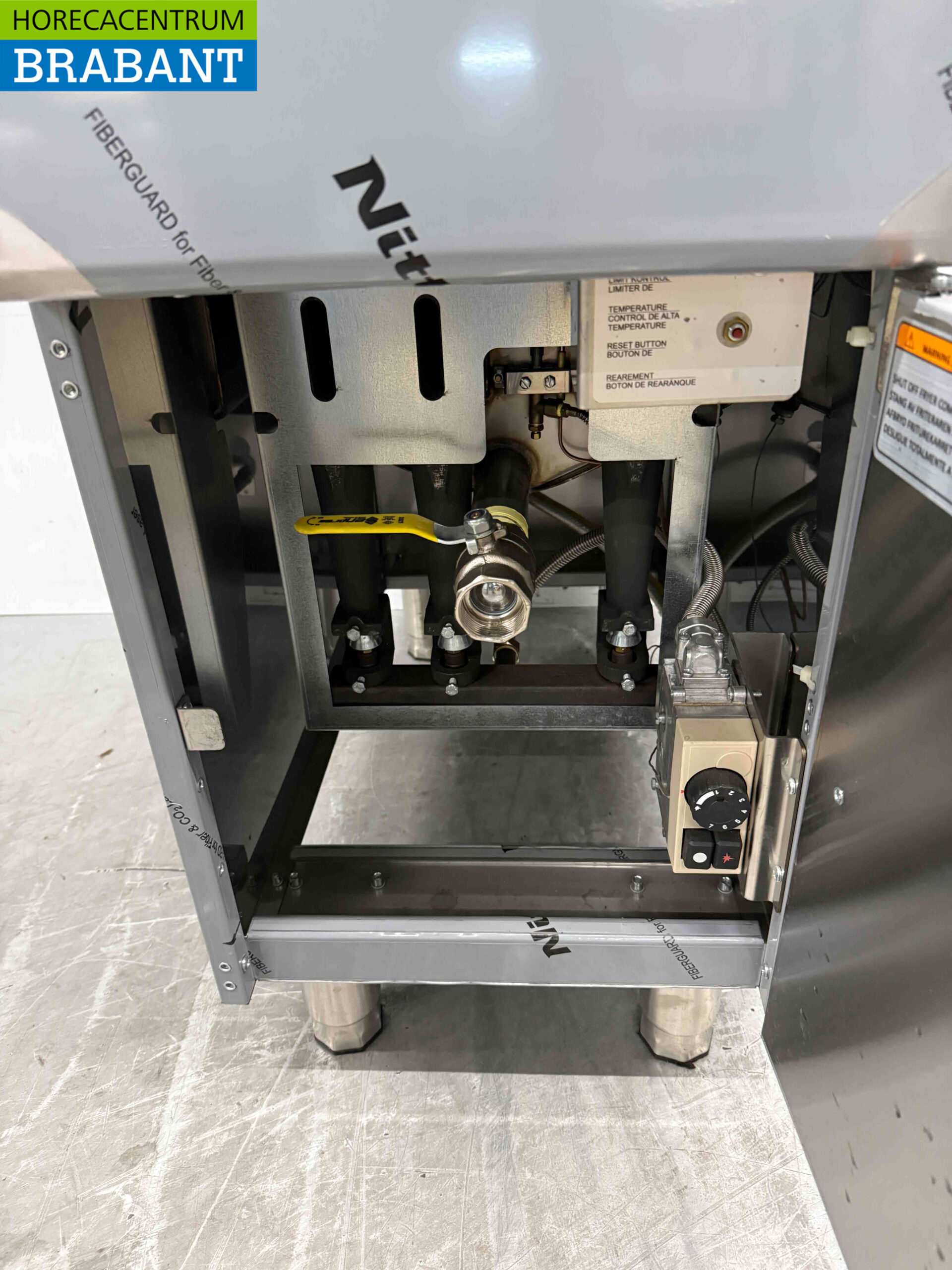 RVS Friteuse frituur 21 liter GAS Horeca - Afbeelding 5