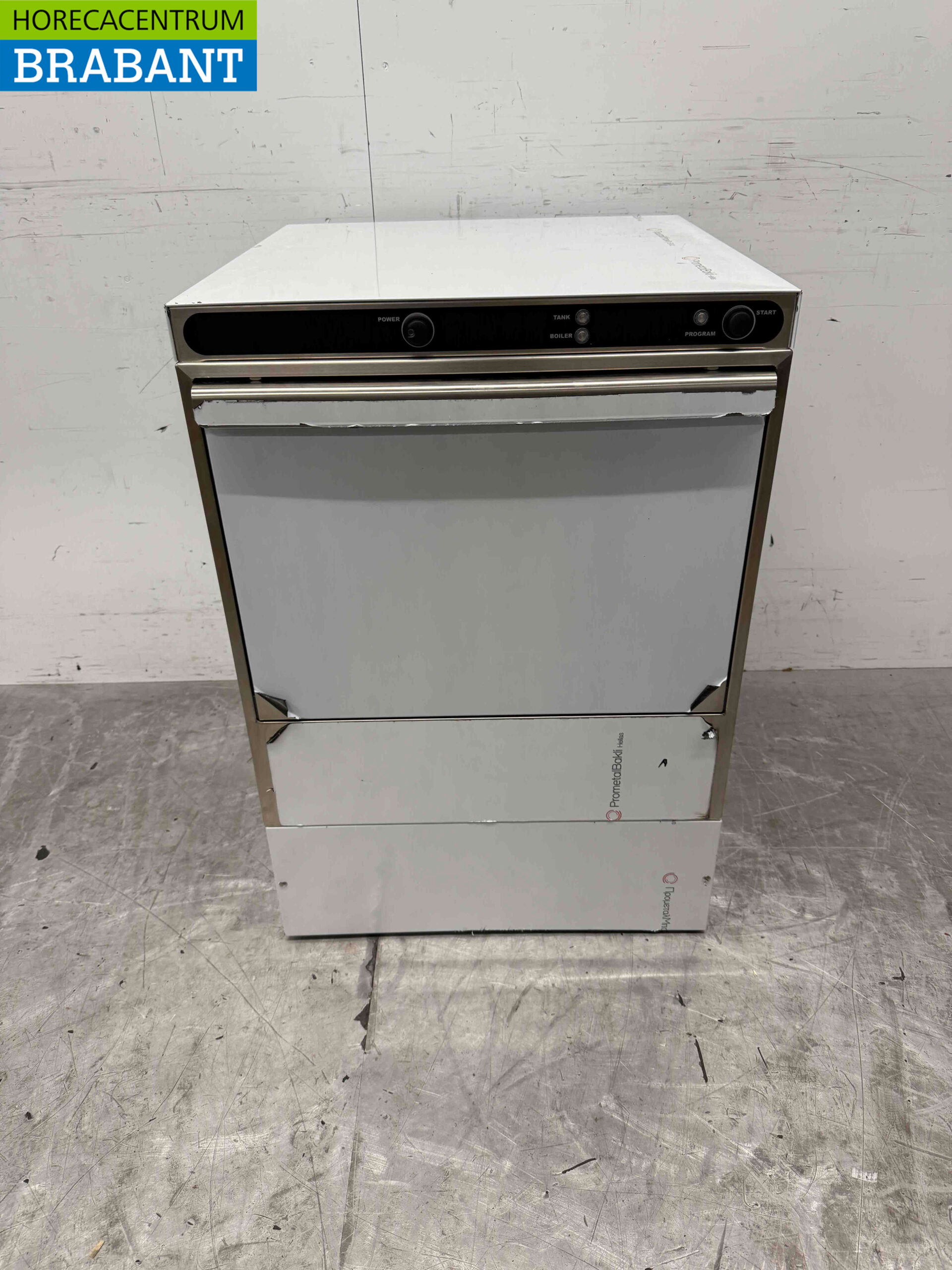 RVS Alfa Vergina 50 Vaatwasser met afvoerpomp 400V Horeca