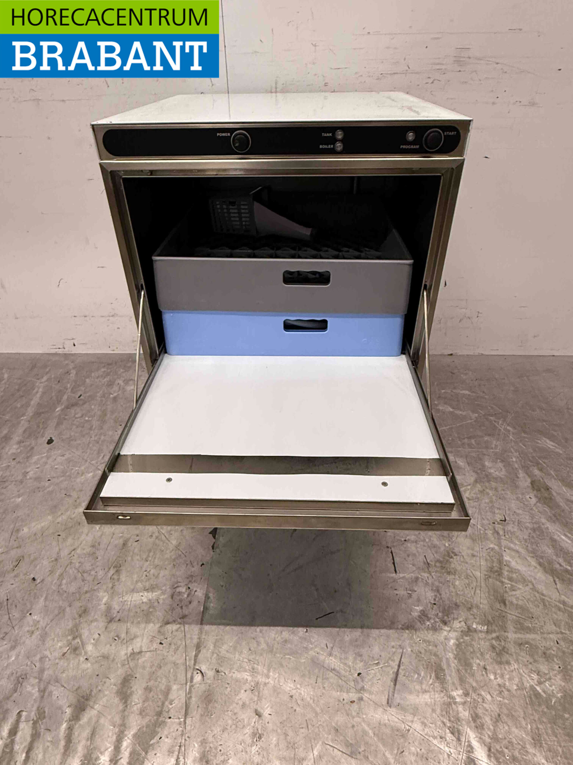 RVS Alfa Vergina 50 Vaatwasser met afvoerpomp 400V Horeca - Afbeelding 4