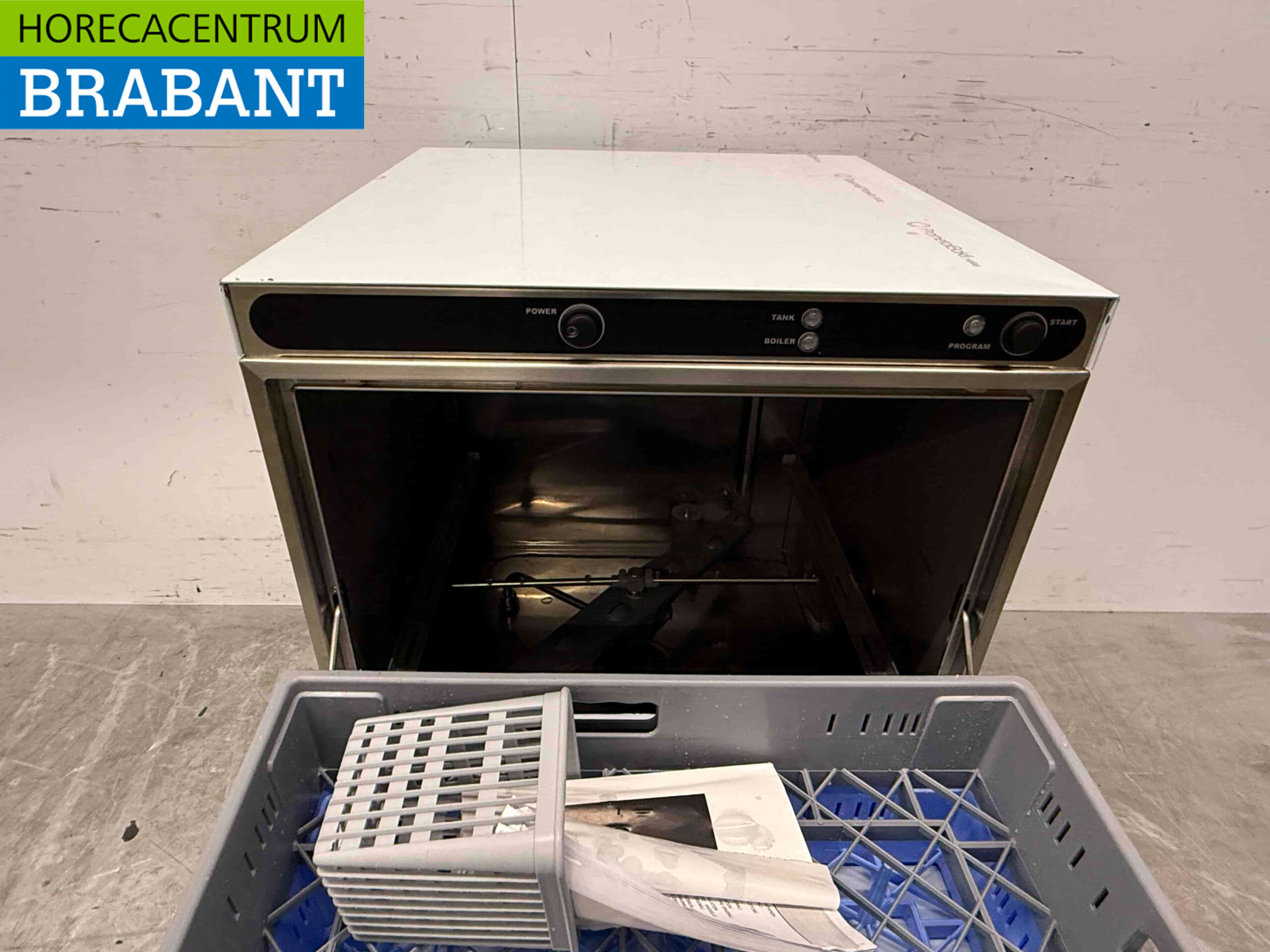 RVS Alfa Vergina 50 Vaatwasser met afvoerpomp 400V Horeca - Afbeelding 5