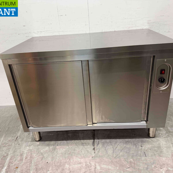 RVS Combisteel Warmhoudkast Bordenwarmhoudkast Pass through 2 x 2 schuifdeuren 120 cm Horeca