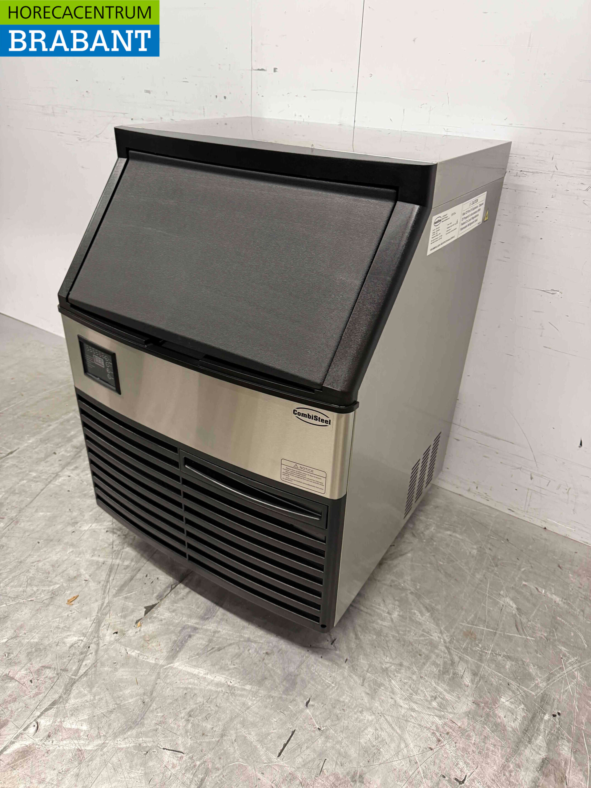 RVS Combisteel ijsblokjesmachine ijsklontjesmachine 73 kg p/d 230V Horeca - Afbeelding 2