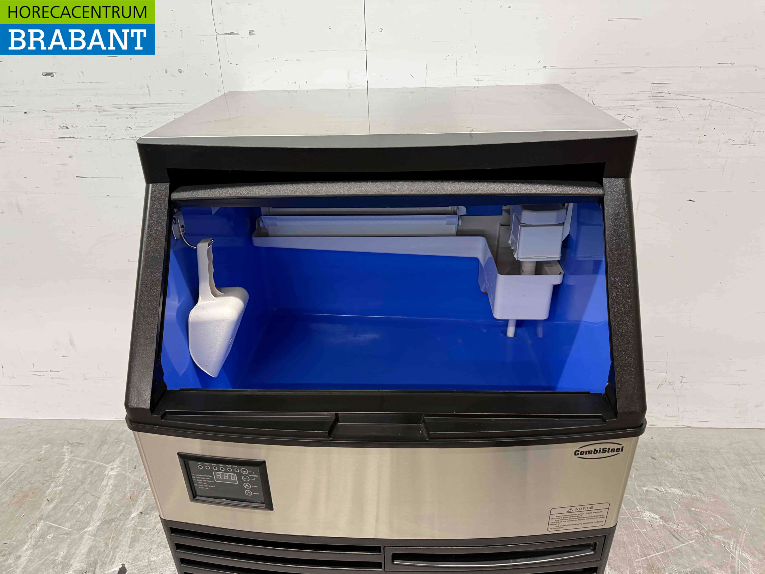 RVS Combisteel ijsblokjesmachine ijsklontjesmachine 73 kg p/d 230V Horeca - Afbeelding 4