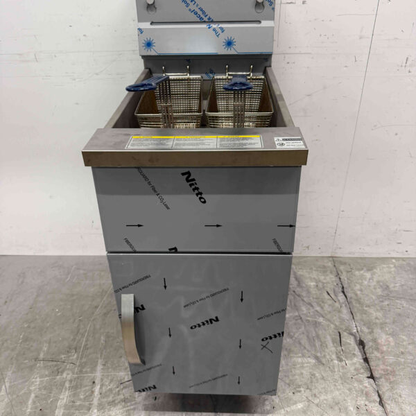 RVS Friteuse frituur 21 liter GAS Horeca