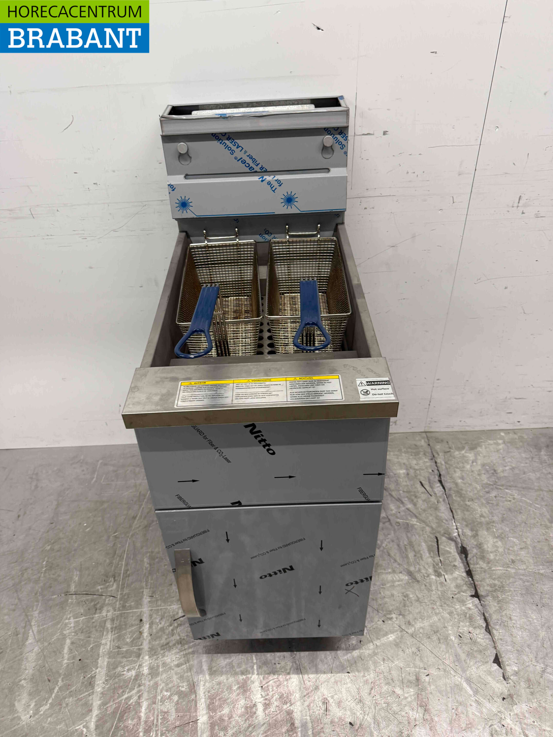 RVS Friteuse frituur 21 liter GAS Horeca - Afbeelding 2