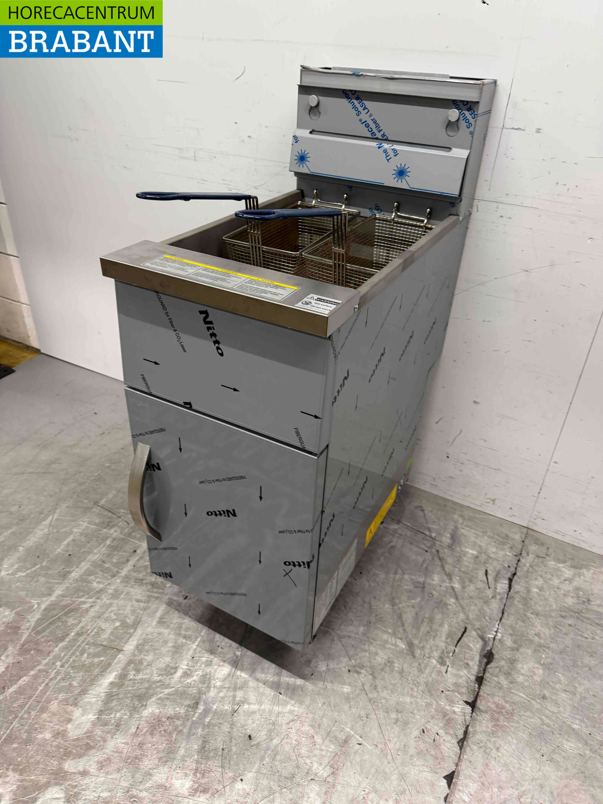 RVS Friteuse frituur 21 liter GAS Horeca - Afbeelding 3