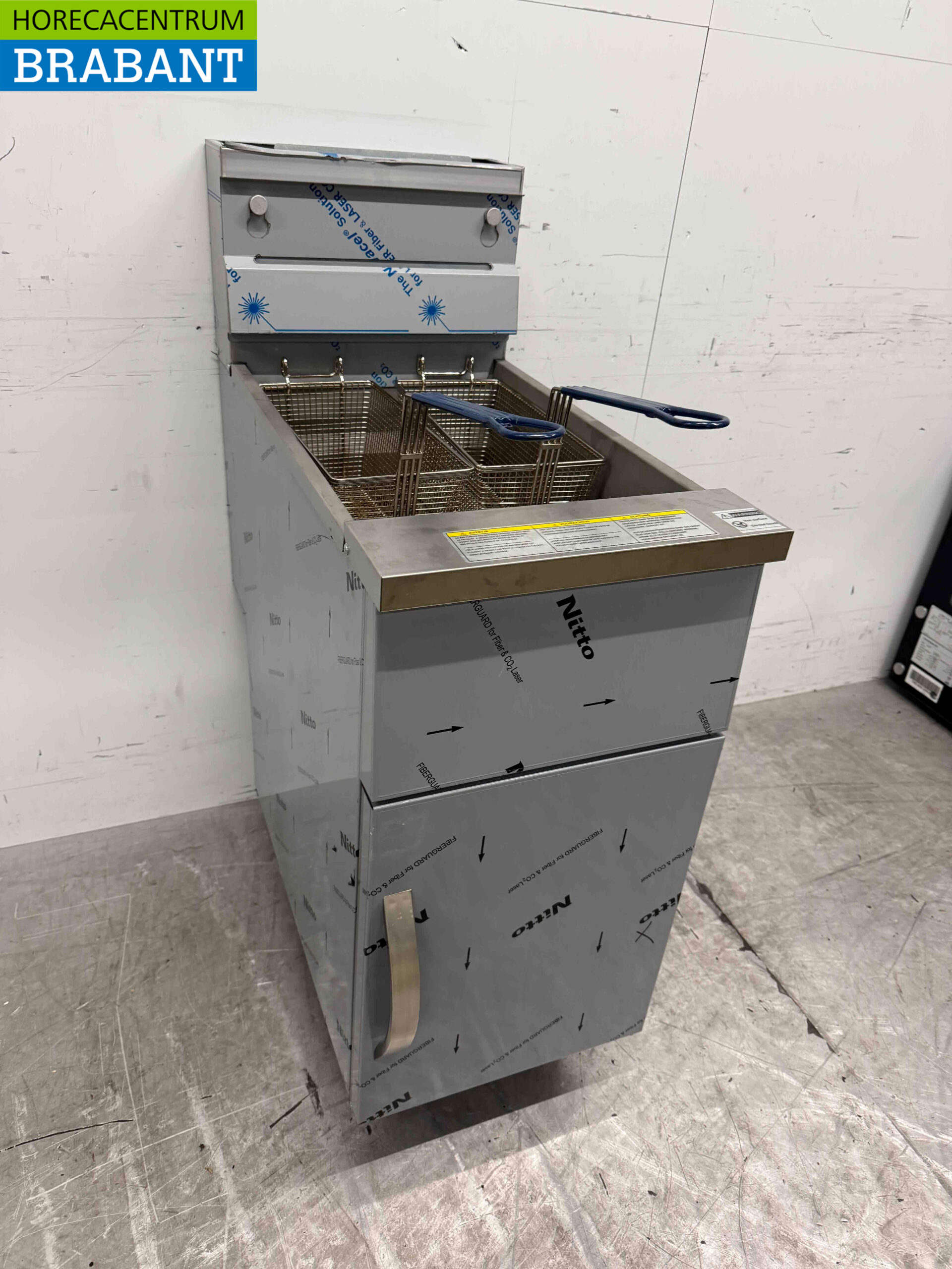 RVS Friteuse frituur 21 liter GAS Horeca - Afbeelding 4