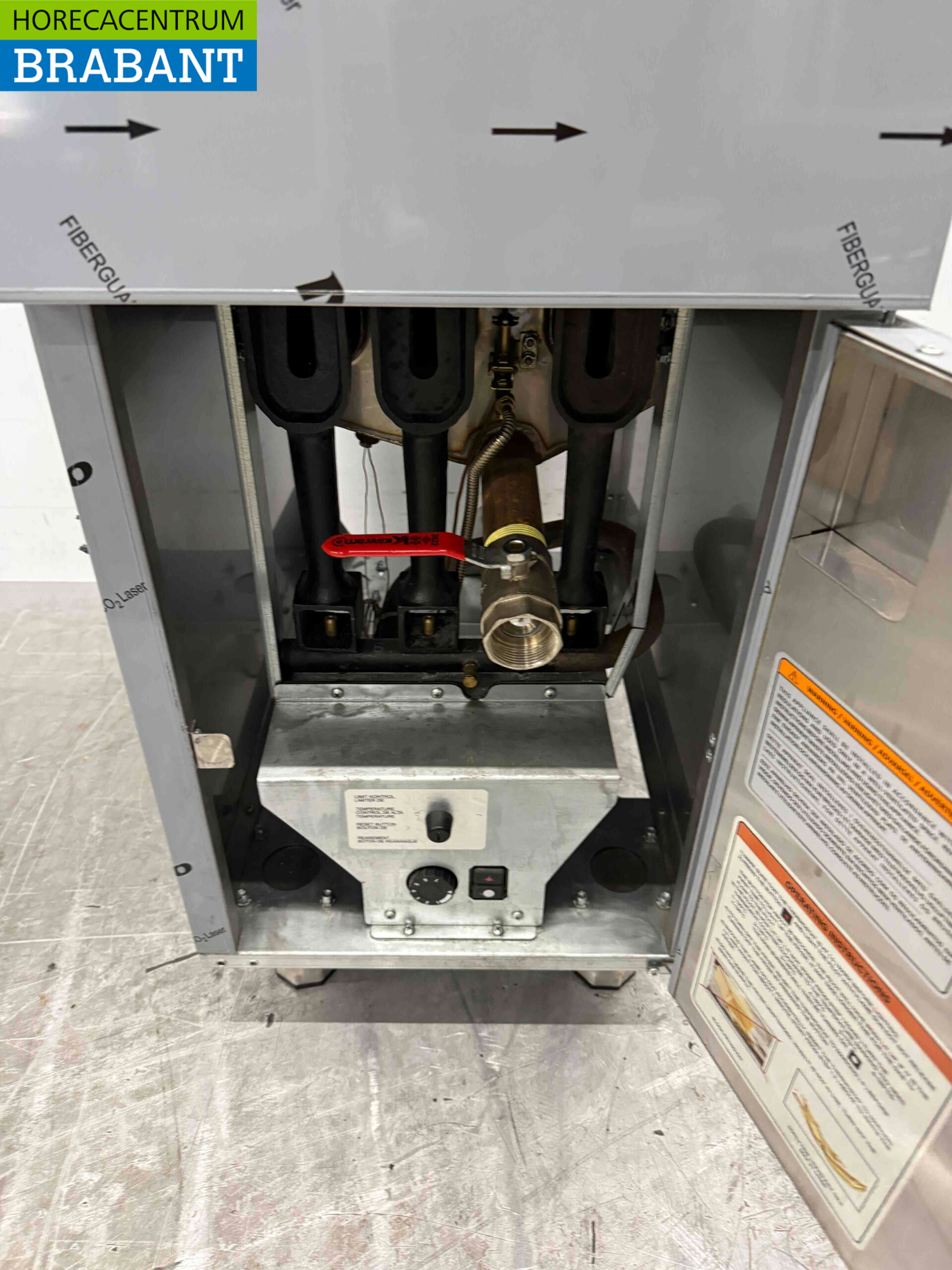 RVS Friteuse frituur 21 liter GAS Horeca - Afbeelding 5