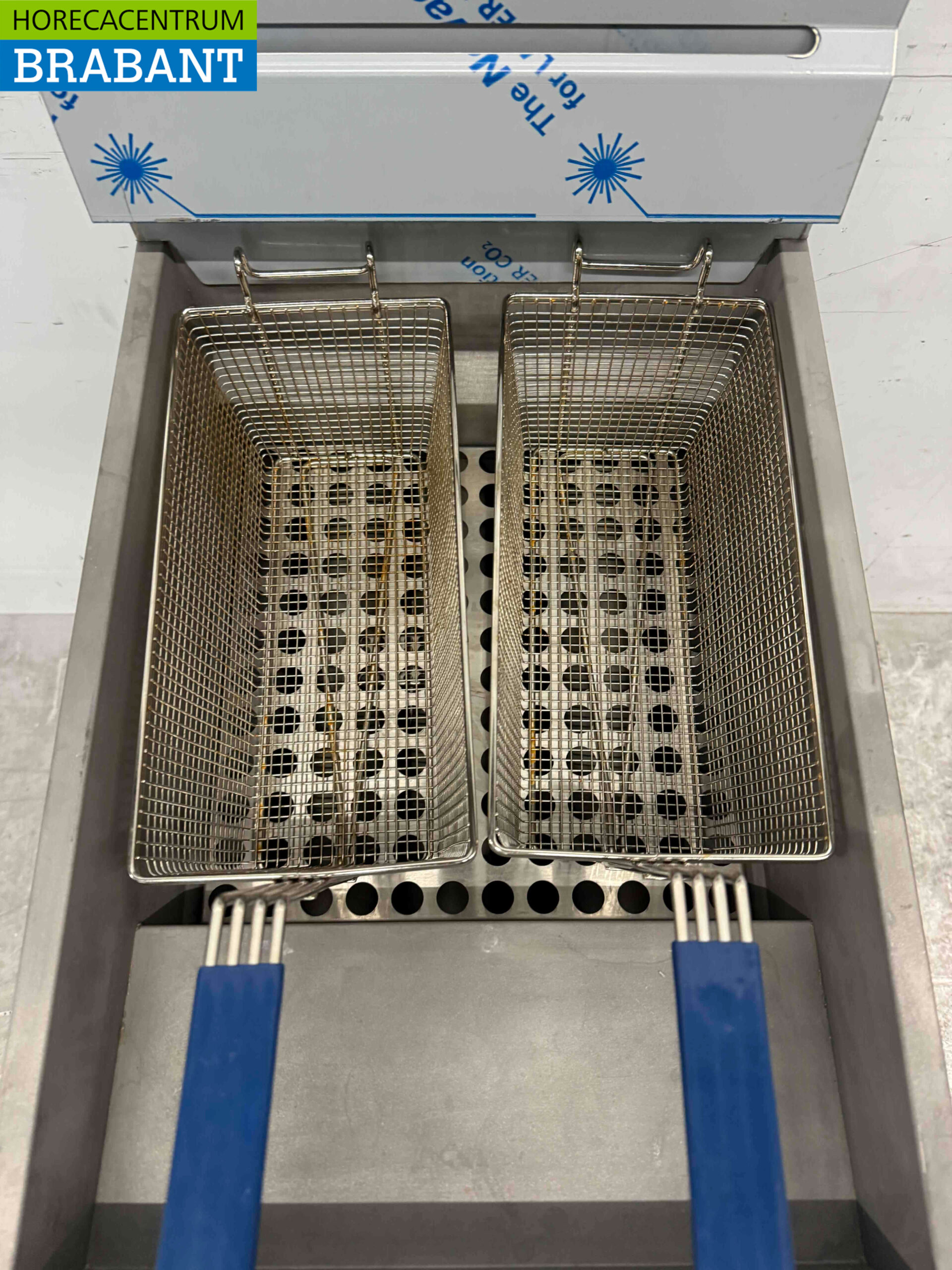 RVS Friteuse frituur 21 liter GAS Horeca - Afbeelding 6