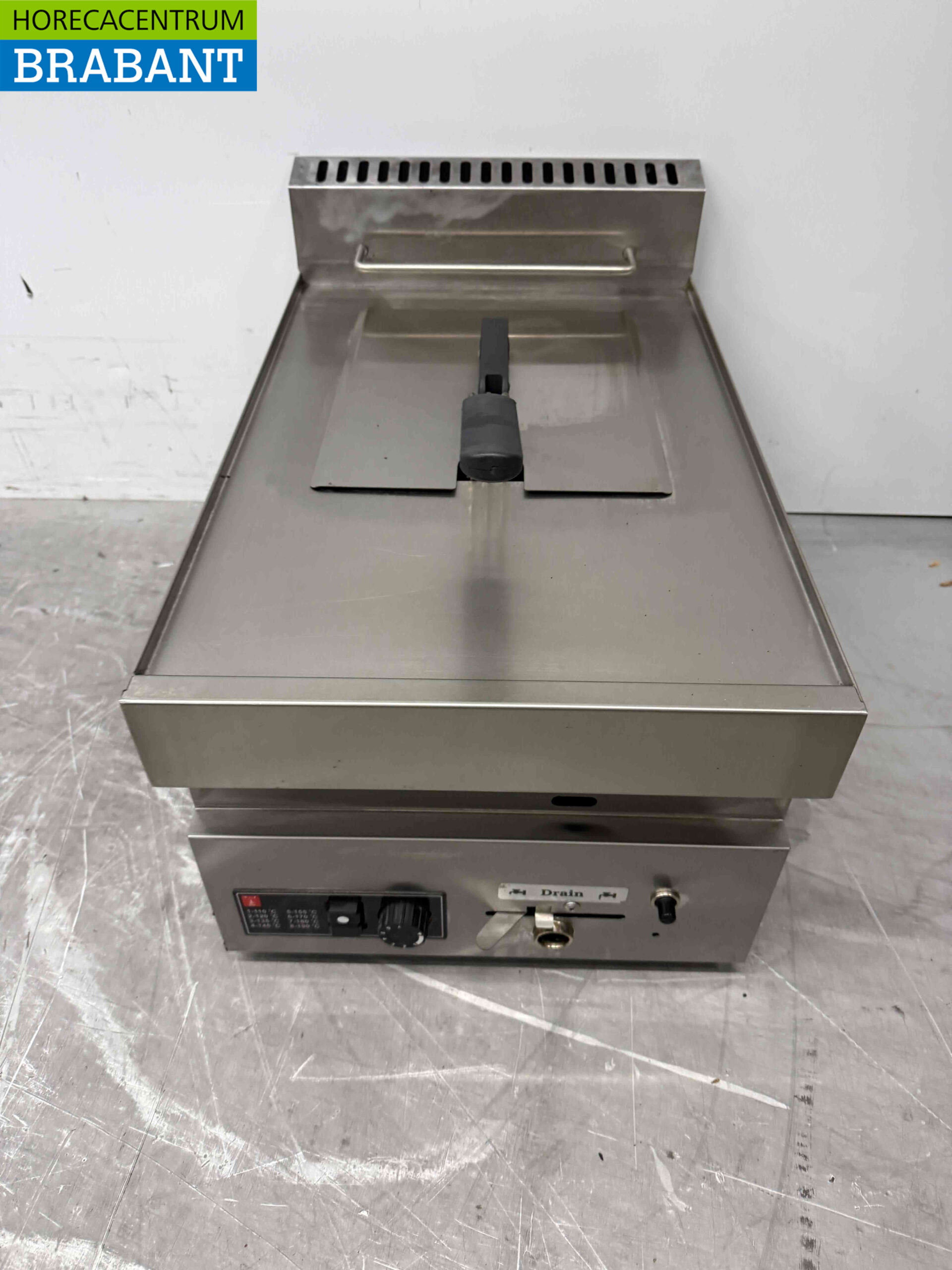 RVS Friteuse frituur 8 liter GAS Horeca