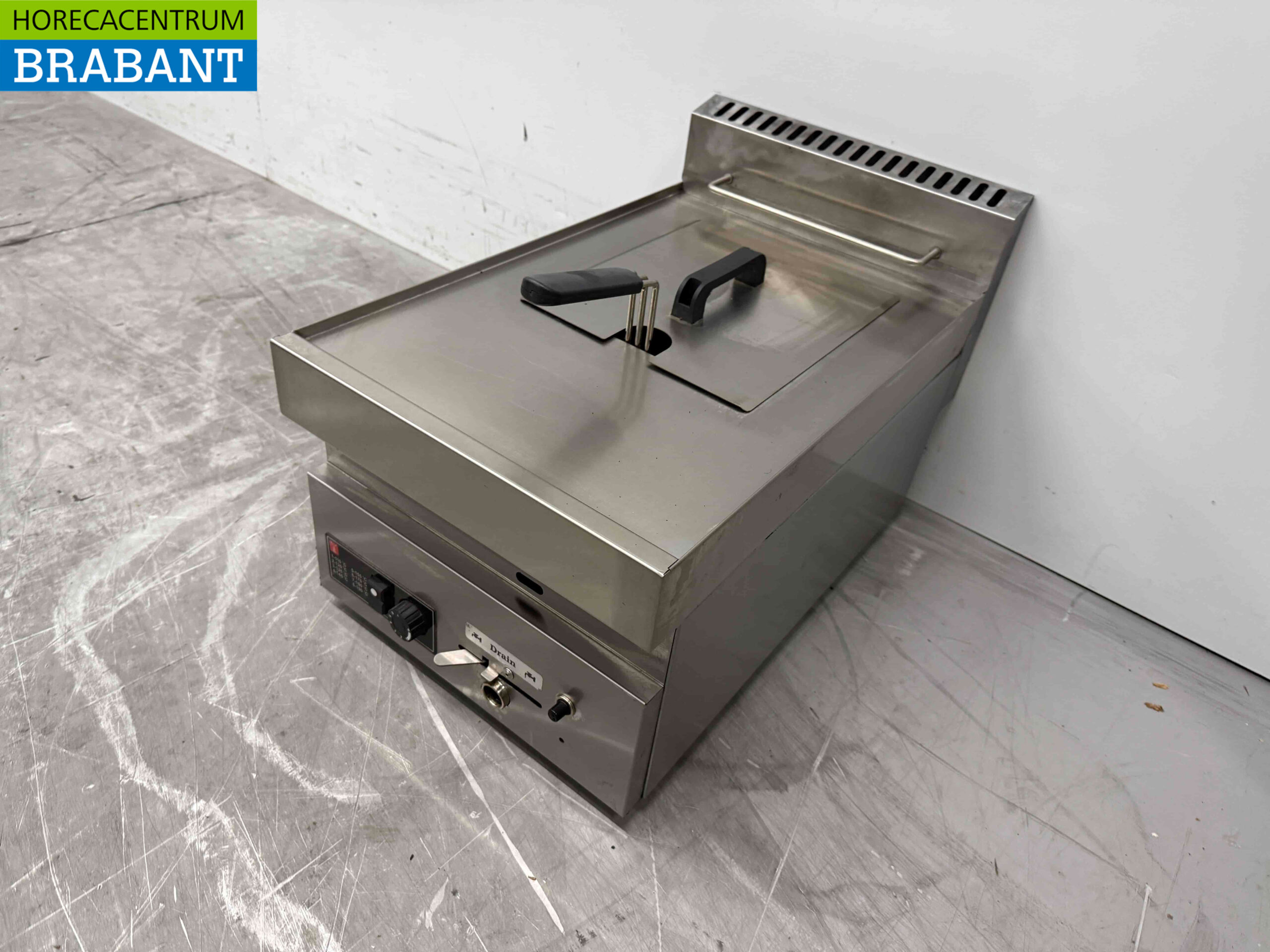 RVS Friteuse frituur 8 liter GAS Horeca - Afbeelding 3