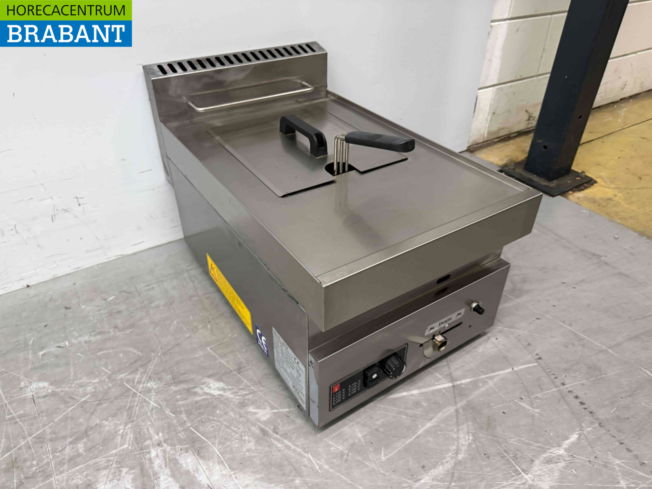 RVS Friteuse frituur 8 liter GAS Horeca - Afbeelding 4