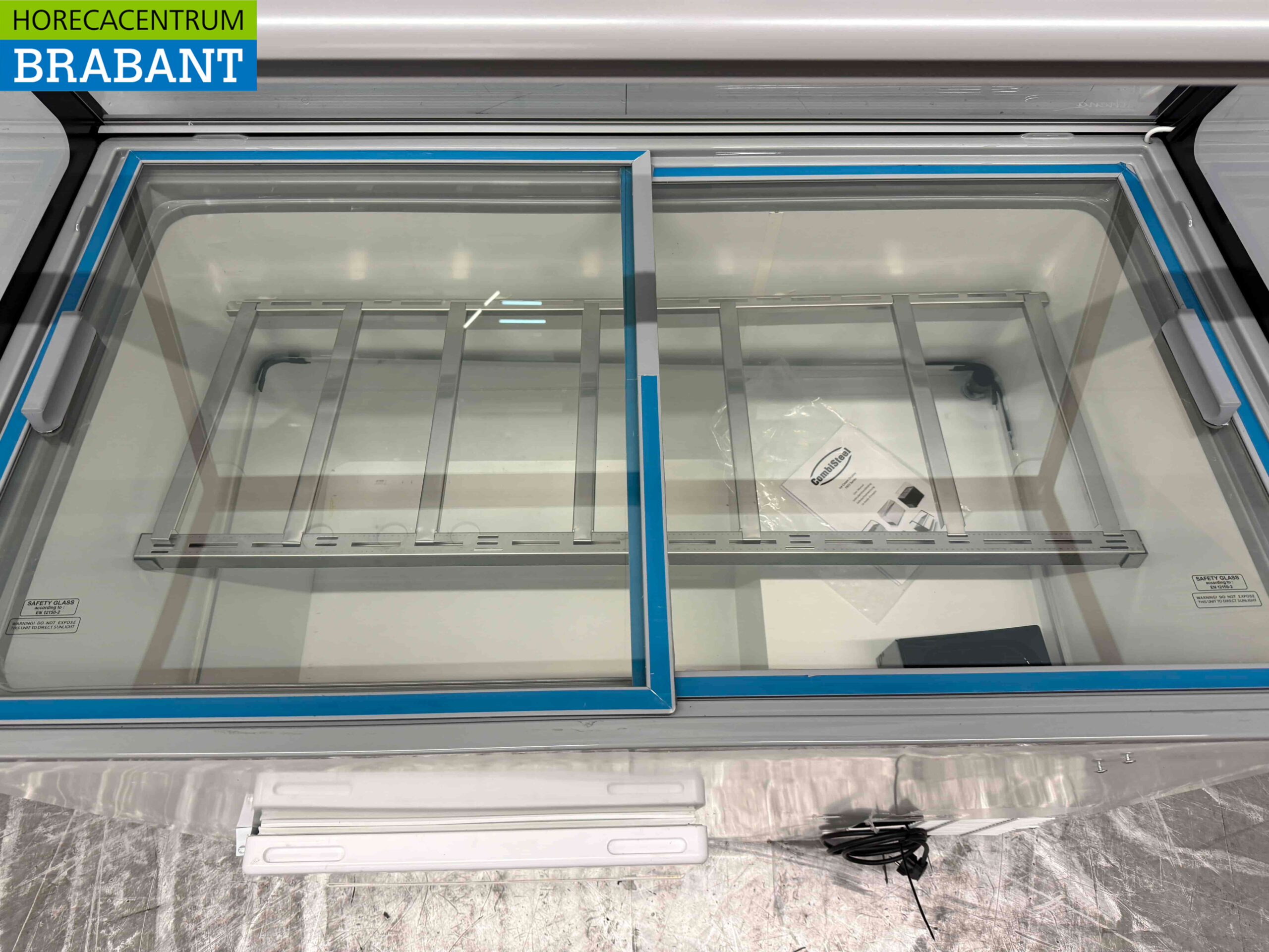 Verrijdbare Combisteel Ibiza Schepijsvitrine 8 bakken 230V Horeca - Afbeelding 6