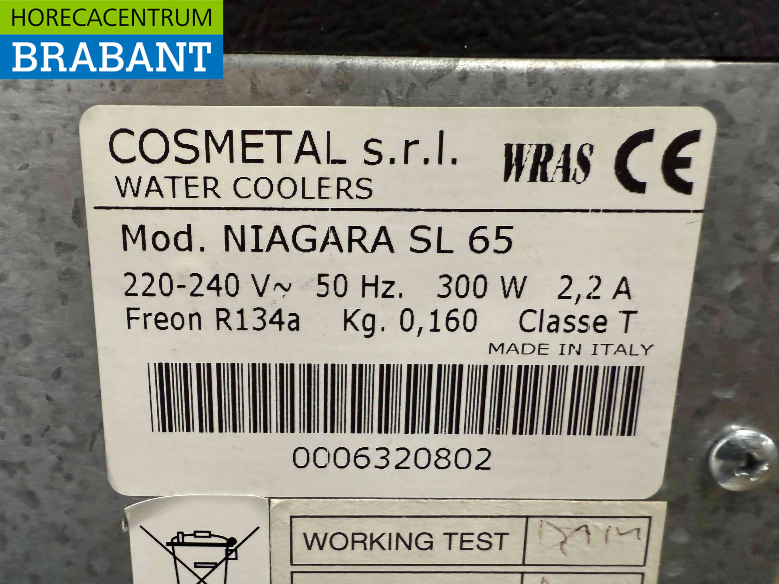 Cosmetal Waterdispenser Gekoelde dispenser 230V Horeca - Afbeelding 5