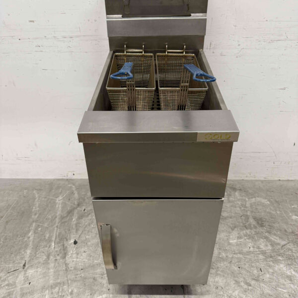 RVS Friteuse frituur 21 liter GAS Horeca