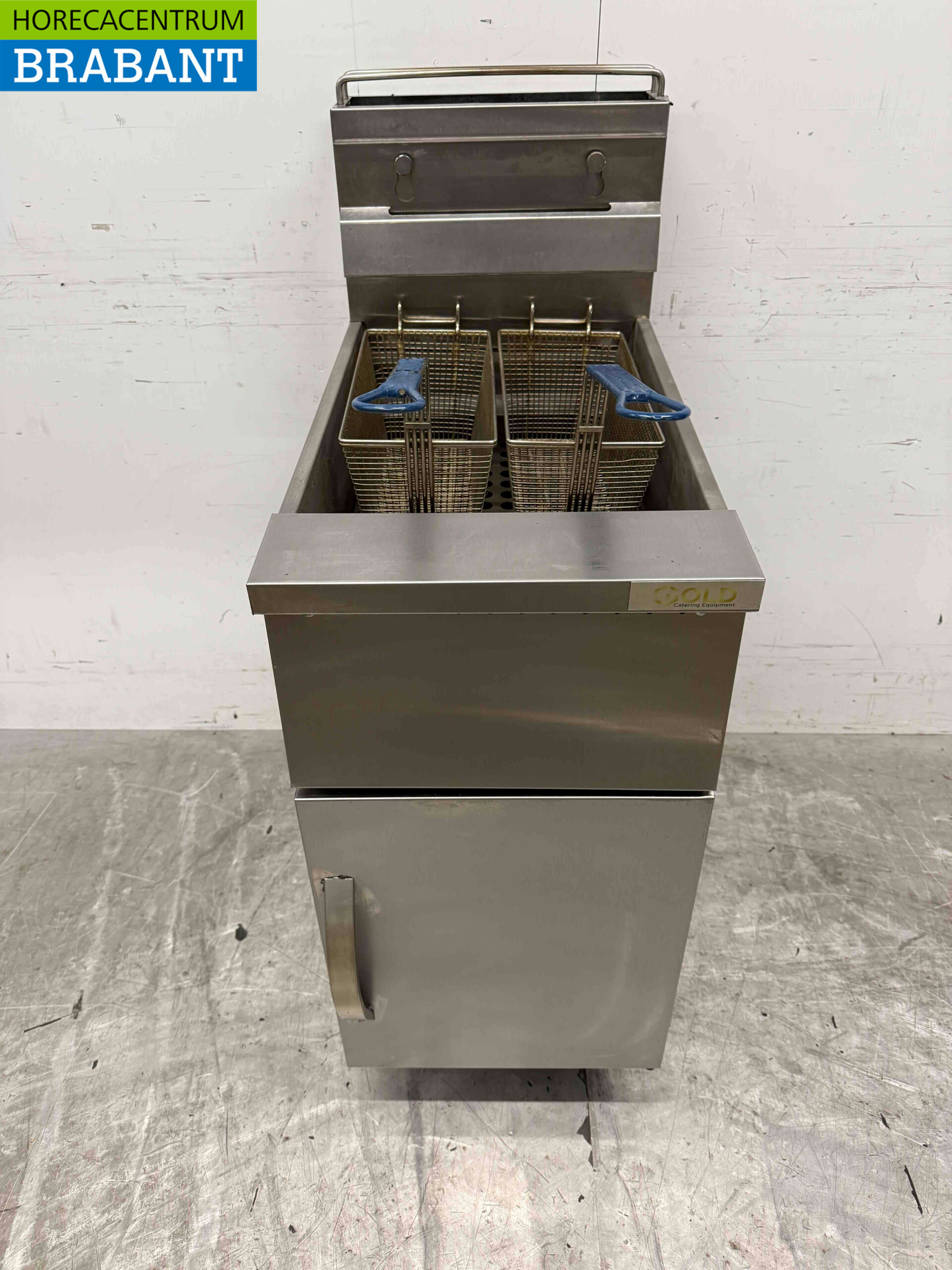 RVS Friteuse frituur 21 liter GAS Horeca