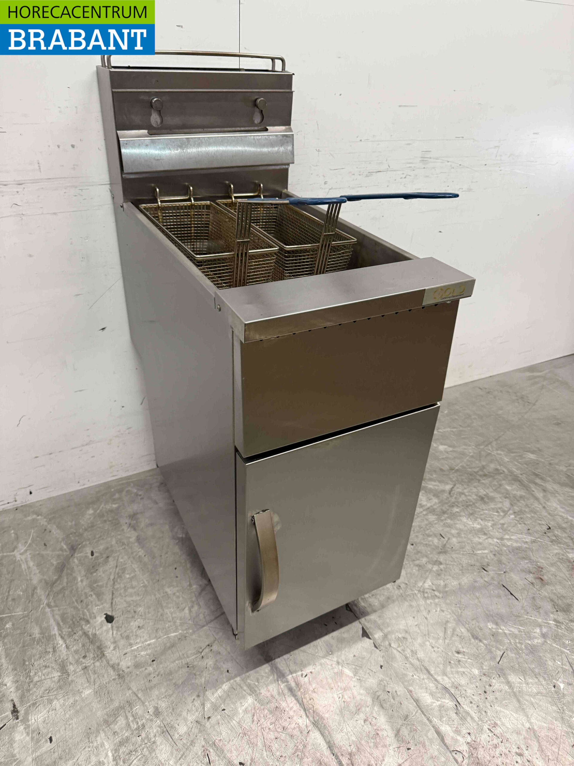 RVS Friteuse frituur 21 liter GAS Horeca - Afbeelding 2