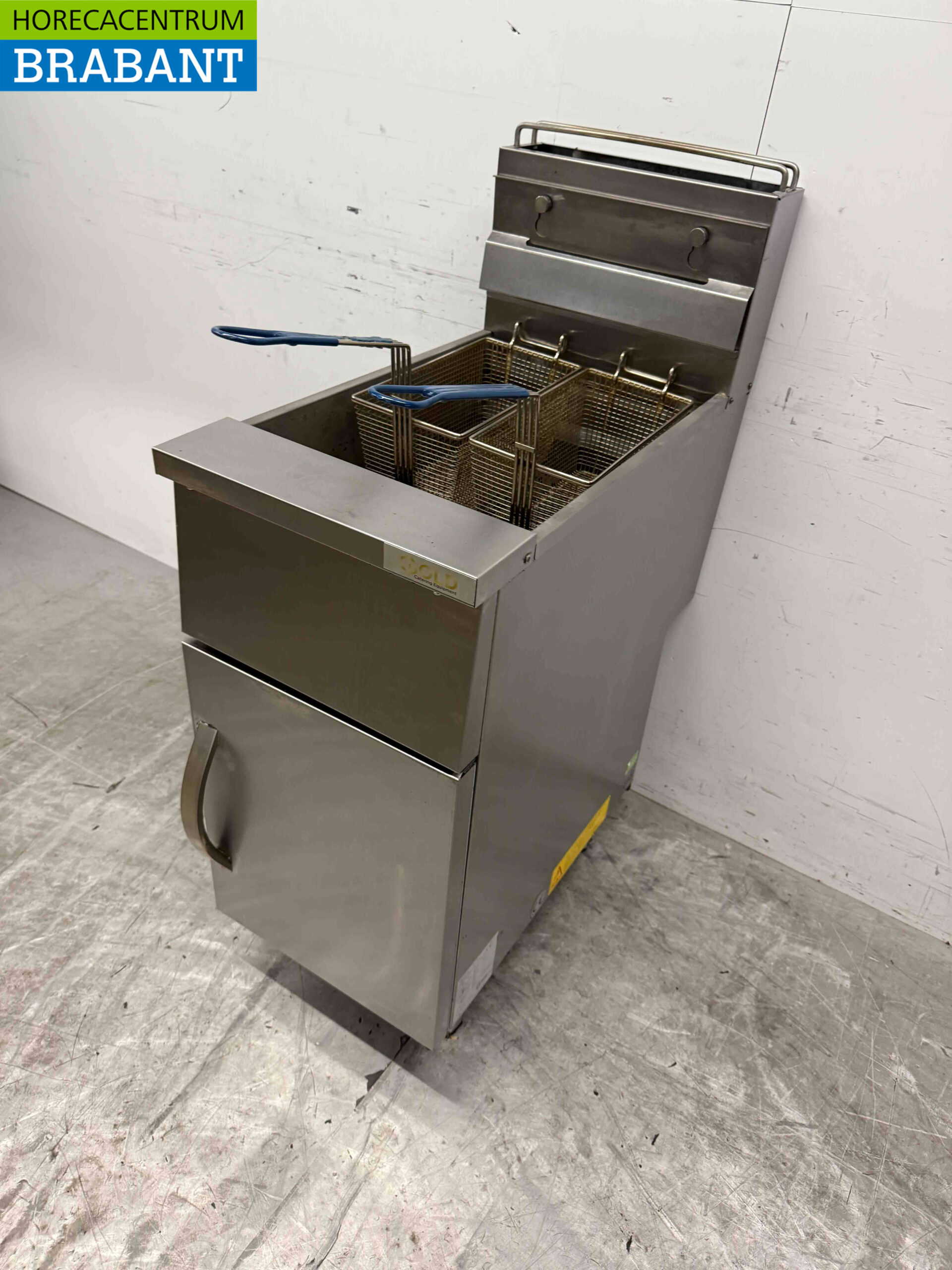 RVS Friteuse frituur 21 liter GAS Horeca - Afbeelding 3