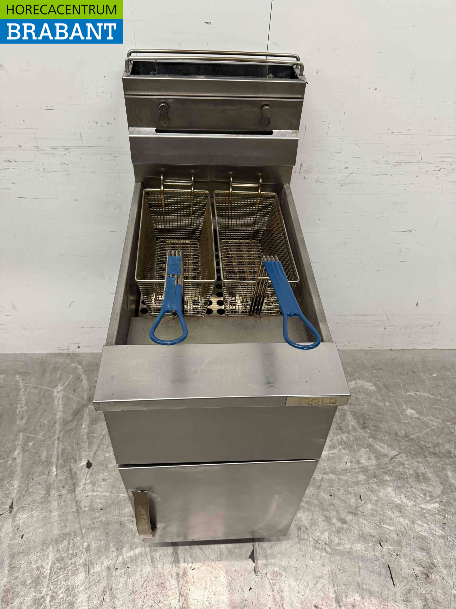 RVS Friteuse frituur 21 liter GAS Horeca - Afbeelding 4