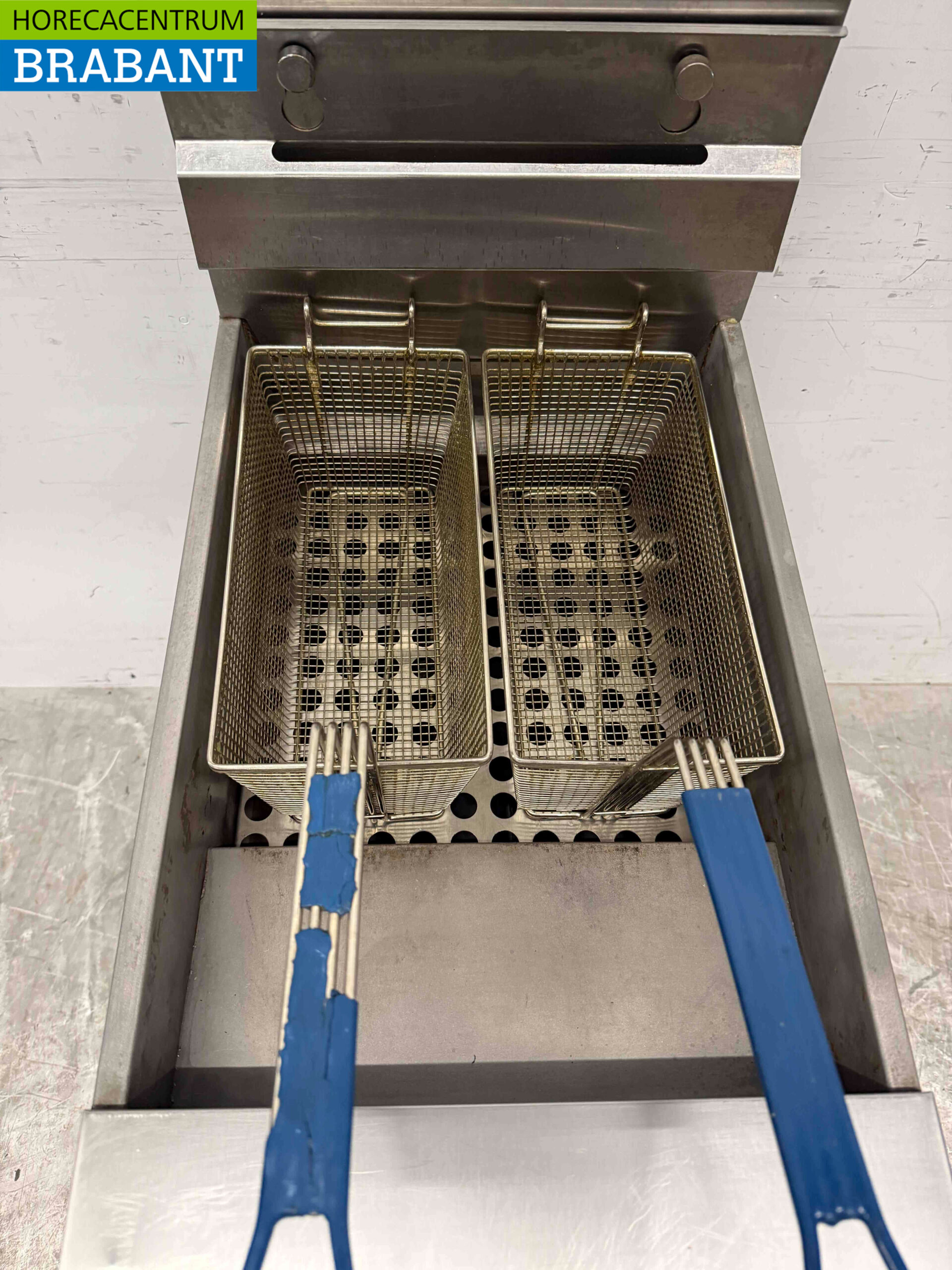 RVS Friteuse frituur 21 liter GAS Horeca - Afbeelding 5