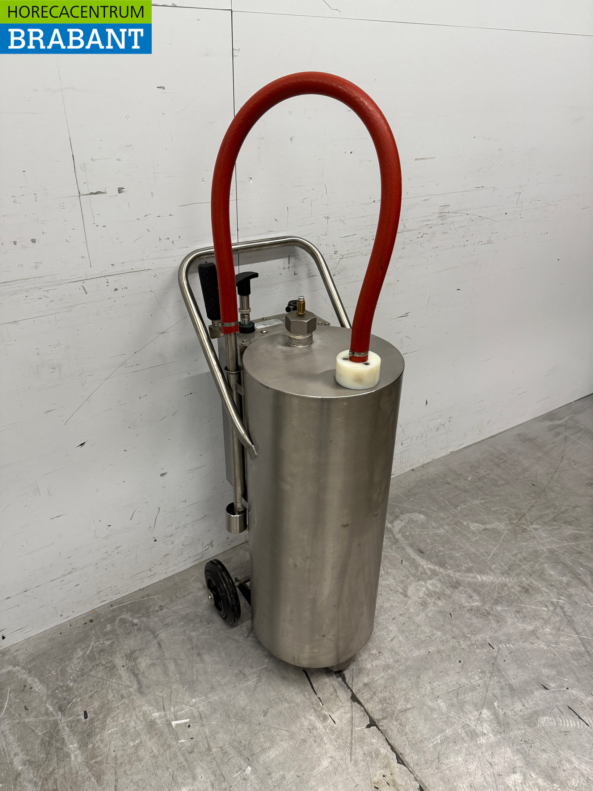 RVS FRY MATE Frituurolie Transporter Vetpomp 40 liter Horeca Cafetaria - Afbeelding 3