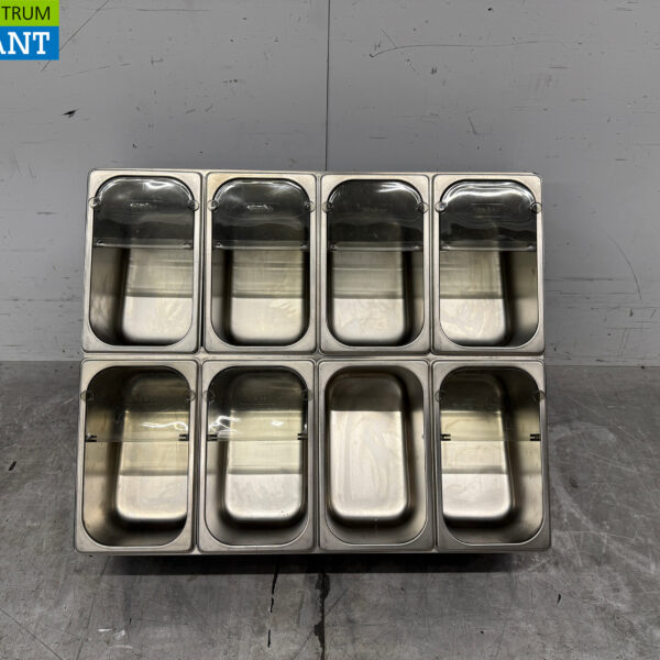 Rieber Bestekbak 8 x 1/4 GN Horeca