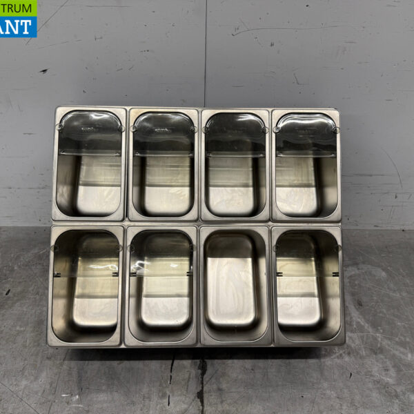 Rieber Bestekbak 8 x 1/4 GN Horeca