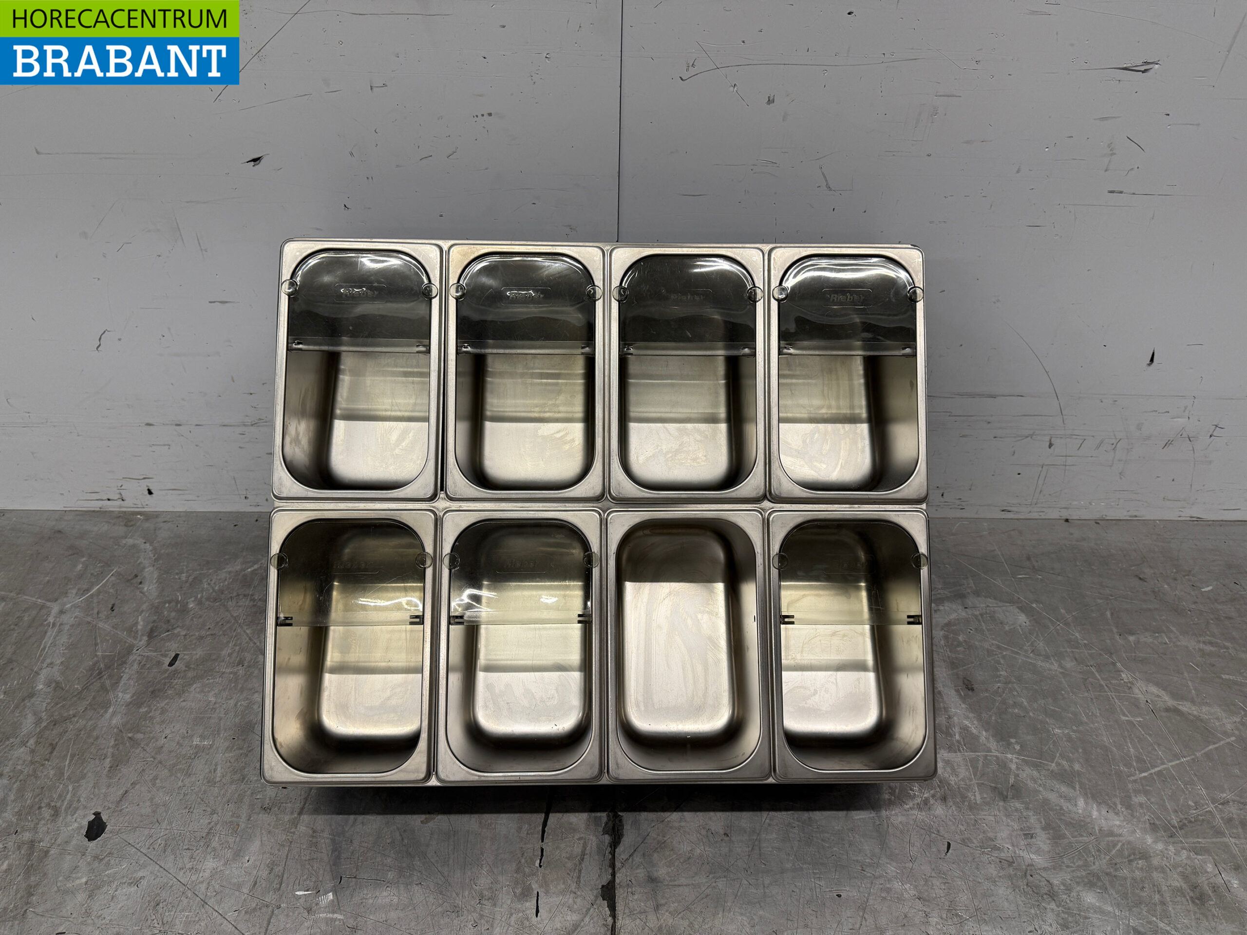 Rieber Bestekbak 8 x 1/4 GN Horeca