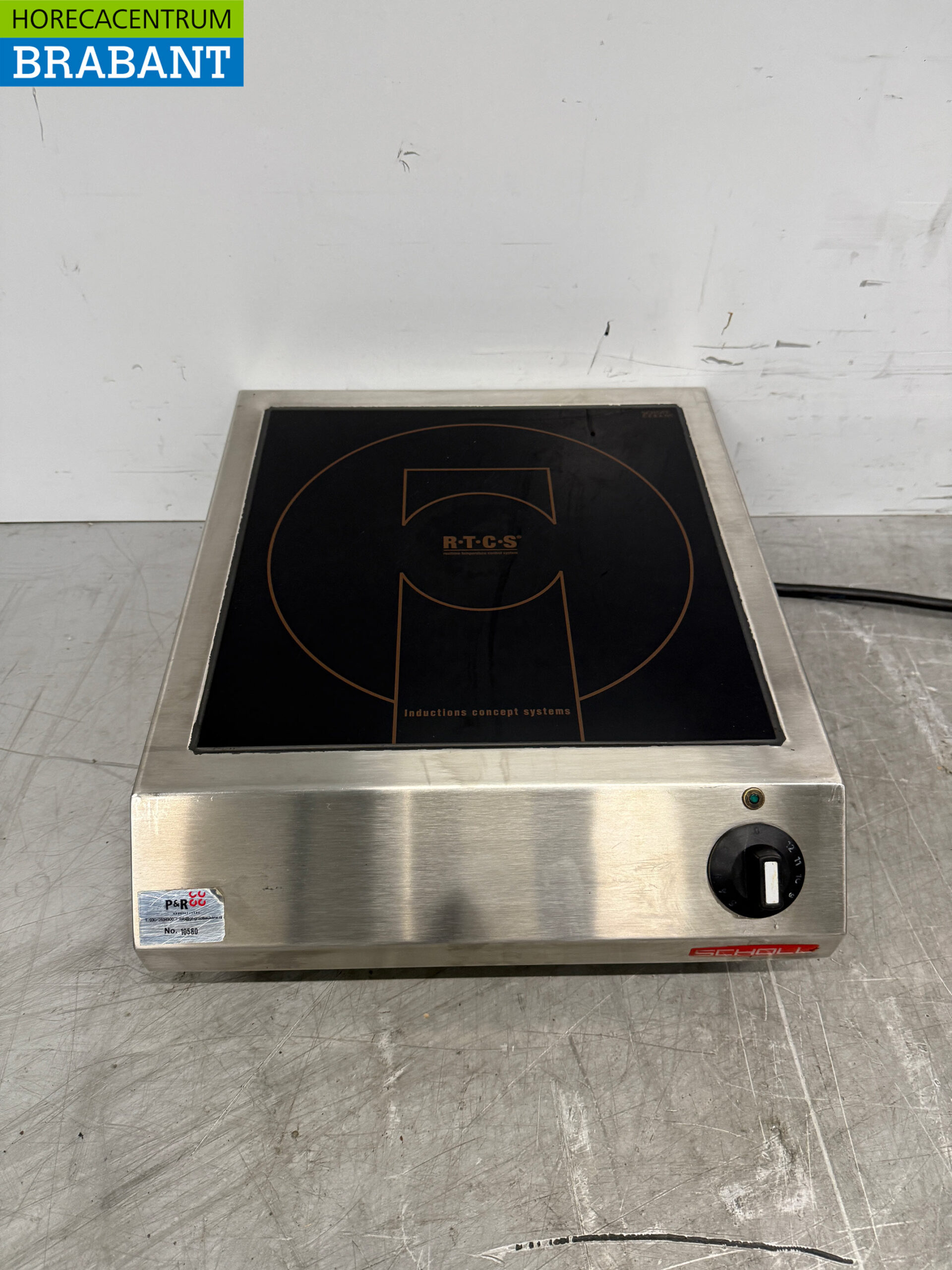 RVS Scholl Inductiefornuis Kookplaat 5 kW 400V Horeca