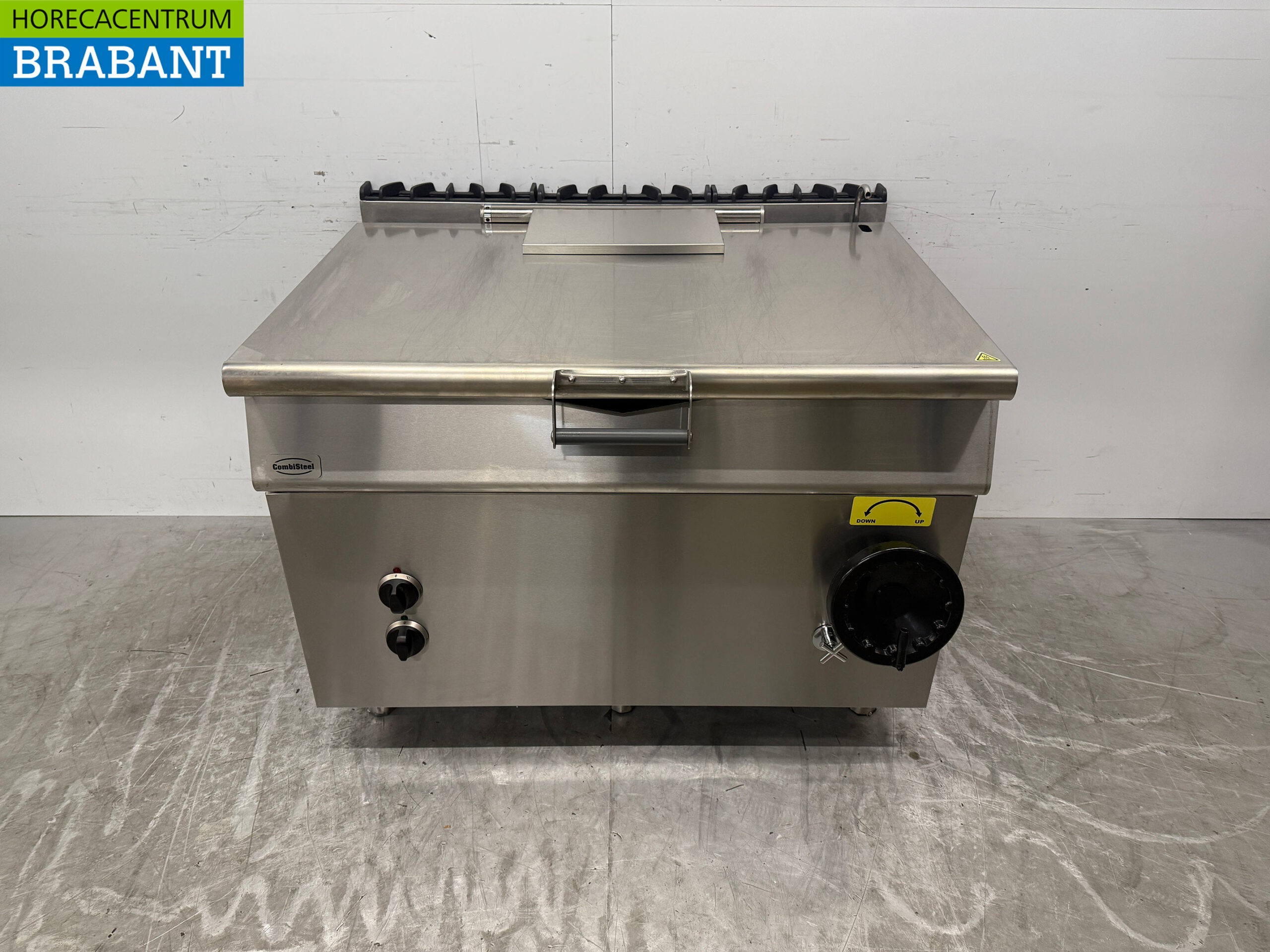 RVS Combisteel Kantelbare Braadslee 120 liter 120 cm 400V Horeca