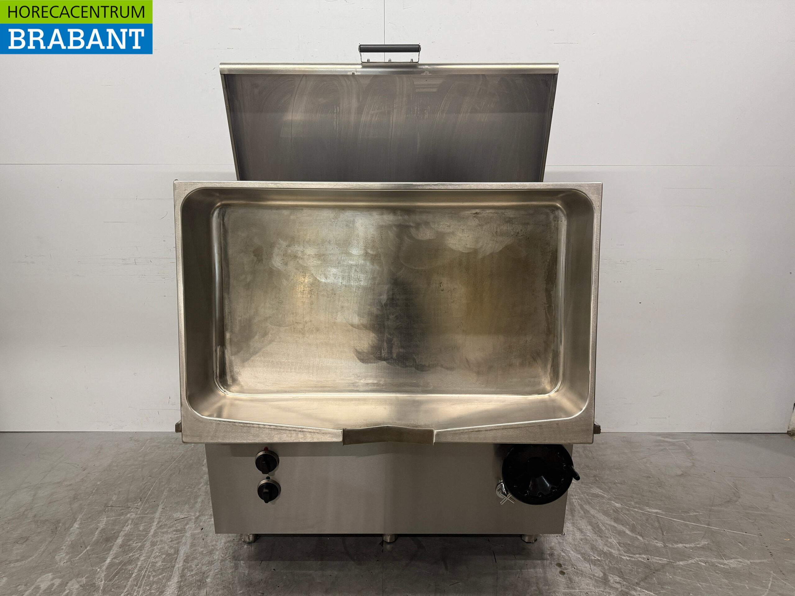 RVS Combisteel Kantelbare Braadslee 120 liter 120 cm 400V Horeca - Afbeelding 5