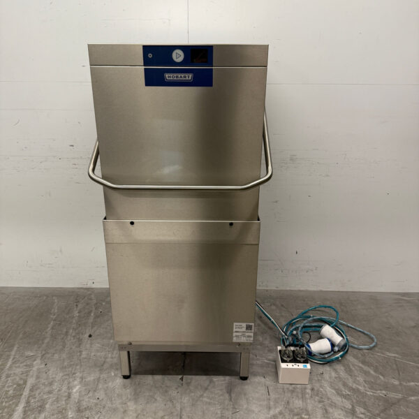 RVS Hobart Doorschuifvaatwasser met afvoerpomp en zeeppompen 2023! 400V Horeca