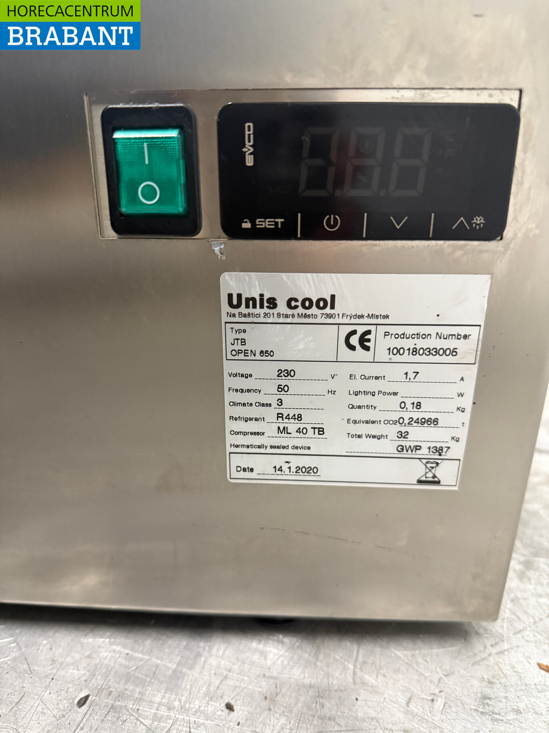RVS Unis Cool Flessenkoeler Koelbak 230V Horeca - Afbeelding 5