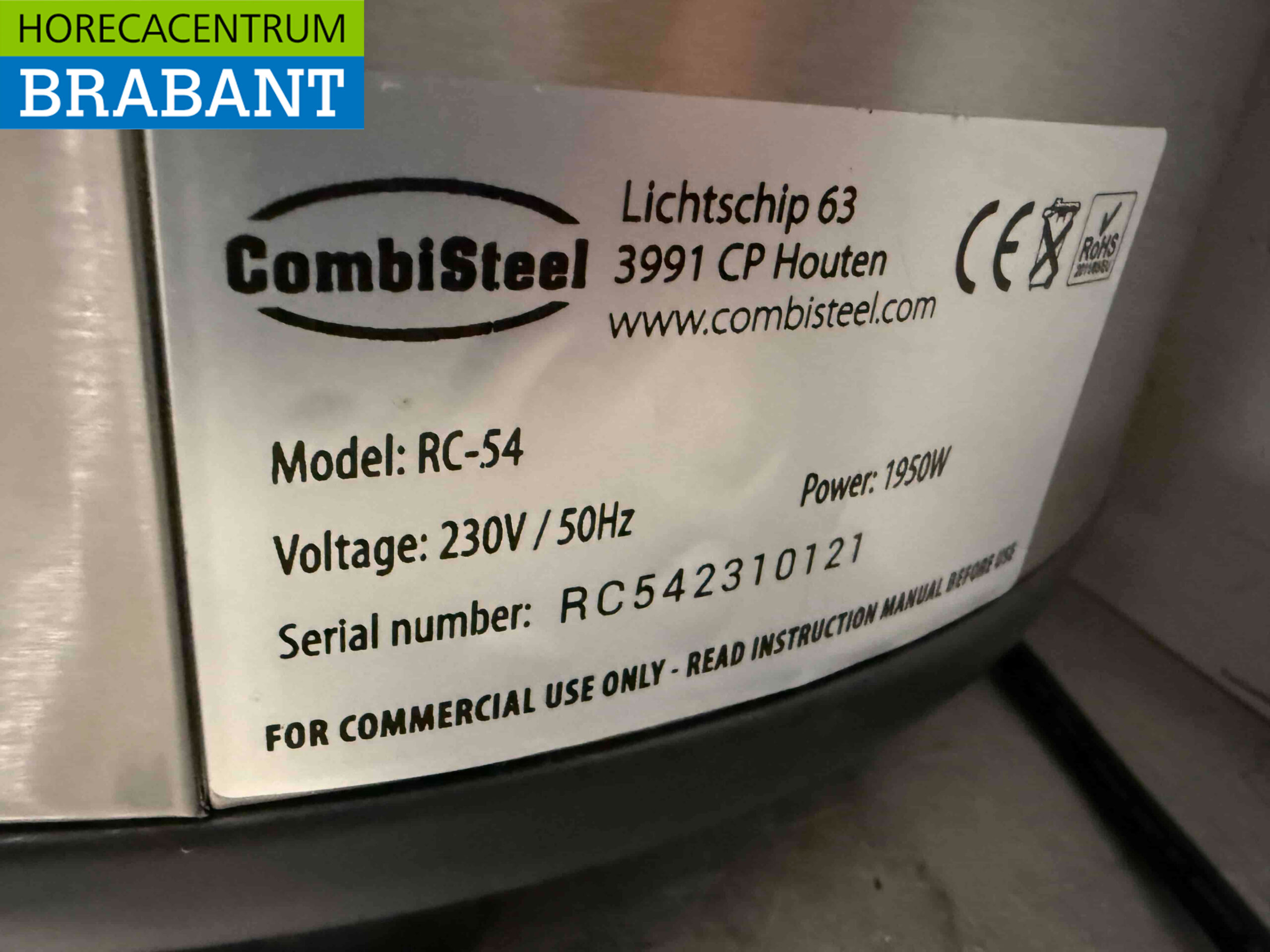 Combisteel RVS Rijstkoker Rijstwarmer 14 liter 230V Horeca - Afbeelding 6