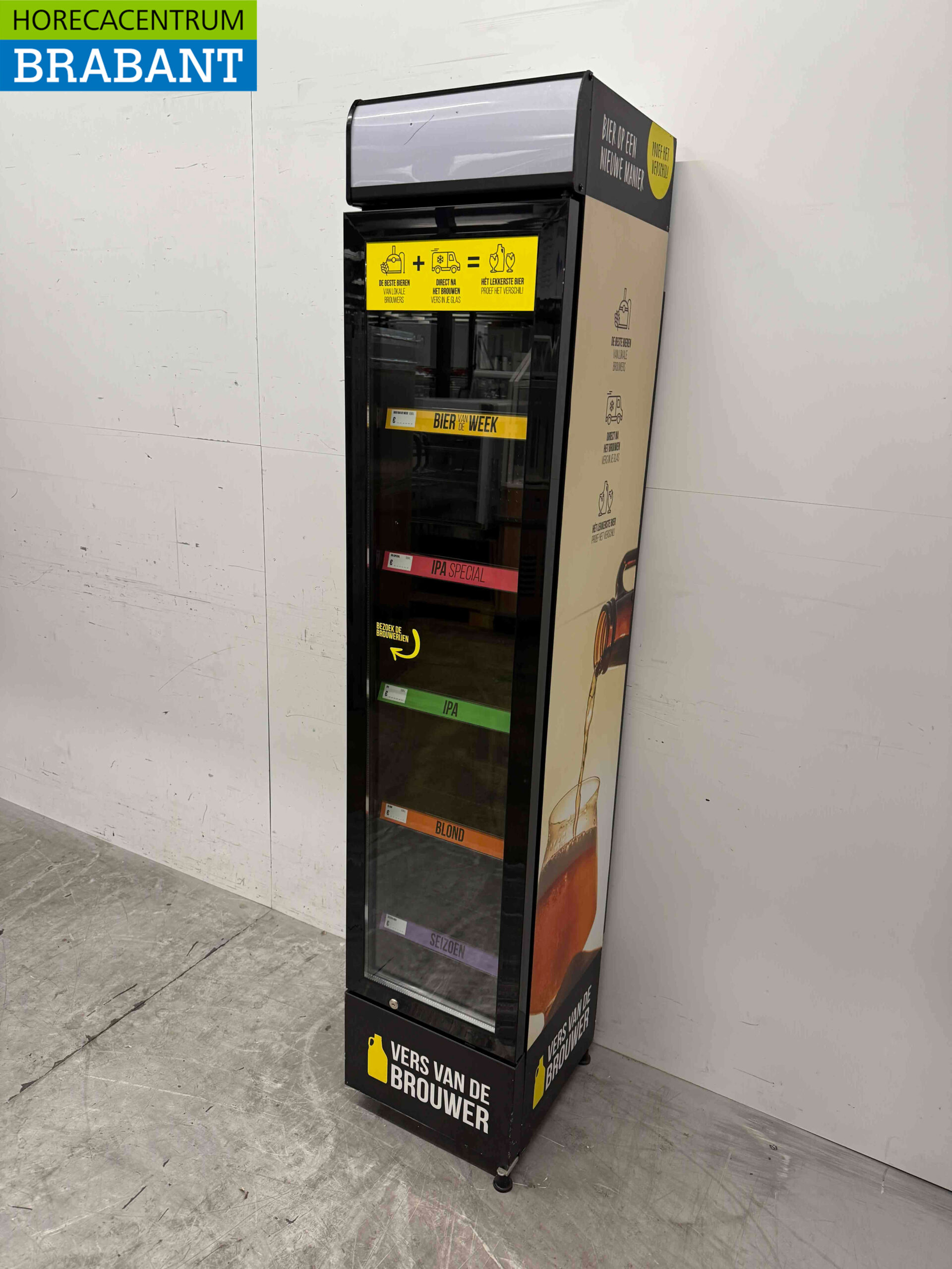 Gastro-Cool Glasdeurkoeling Koelkast Drankkoelkast Glazen deur 155 liter 230V Horeca - Afbeelding 2