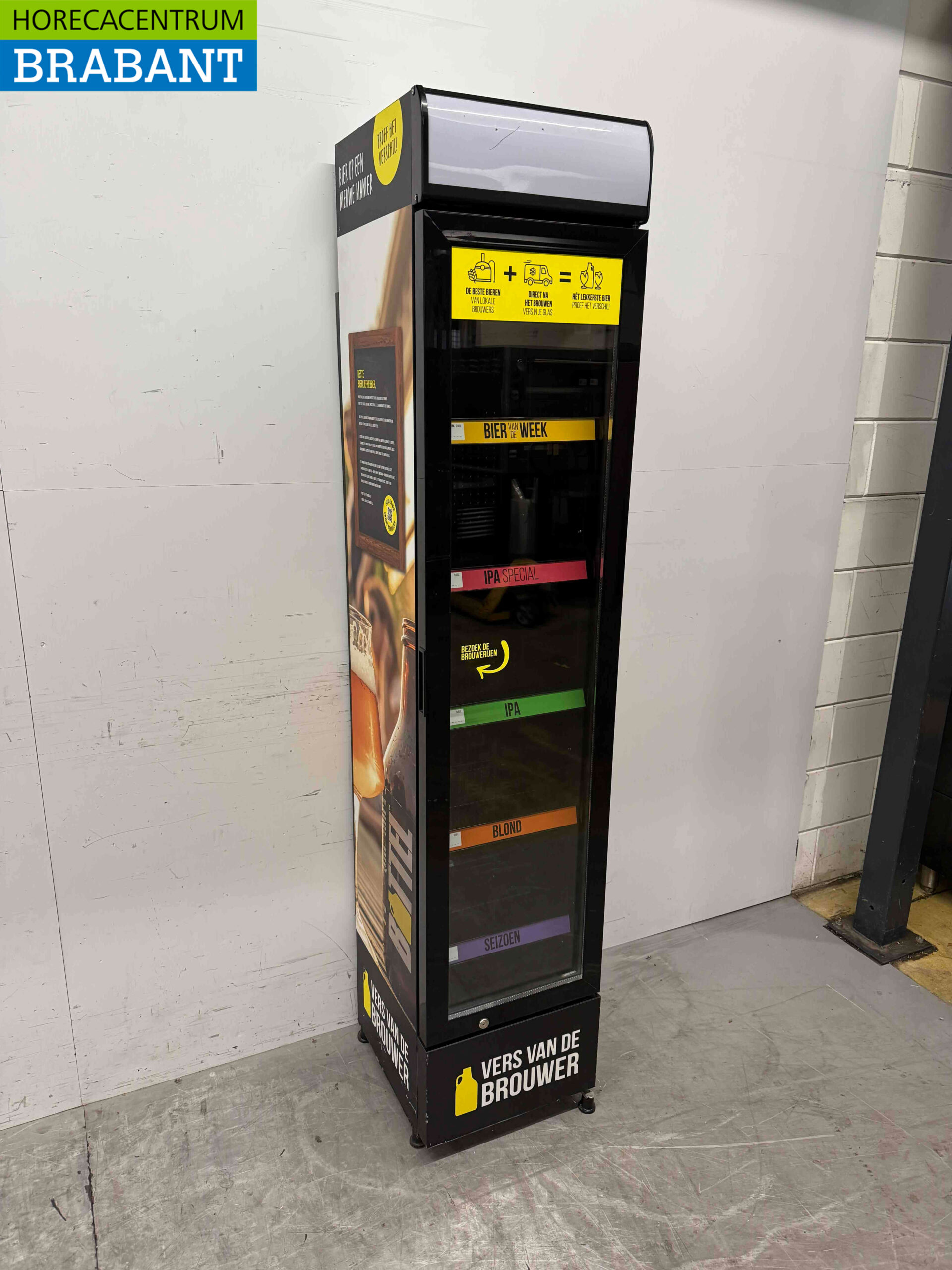 Gastro-Cool Glasdeurkoeling Koelkast Drankkoelkast Glazen deur 155 liter 230V Horeca - Afbeelding 3