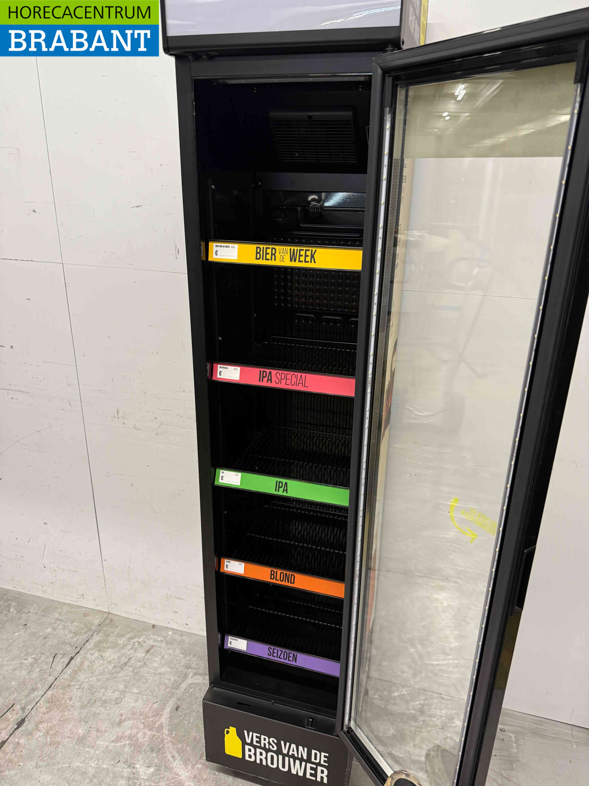 Gastro-Cool Glasdeurkoeling Koelkast Drankkoelkast Glazen deur 155 liter 230V Horeca - Afbeelding 4