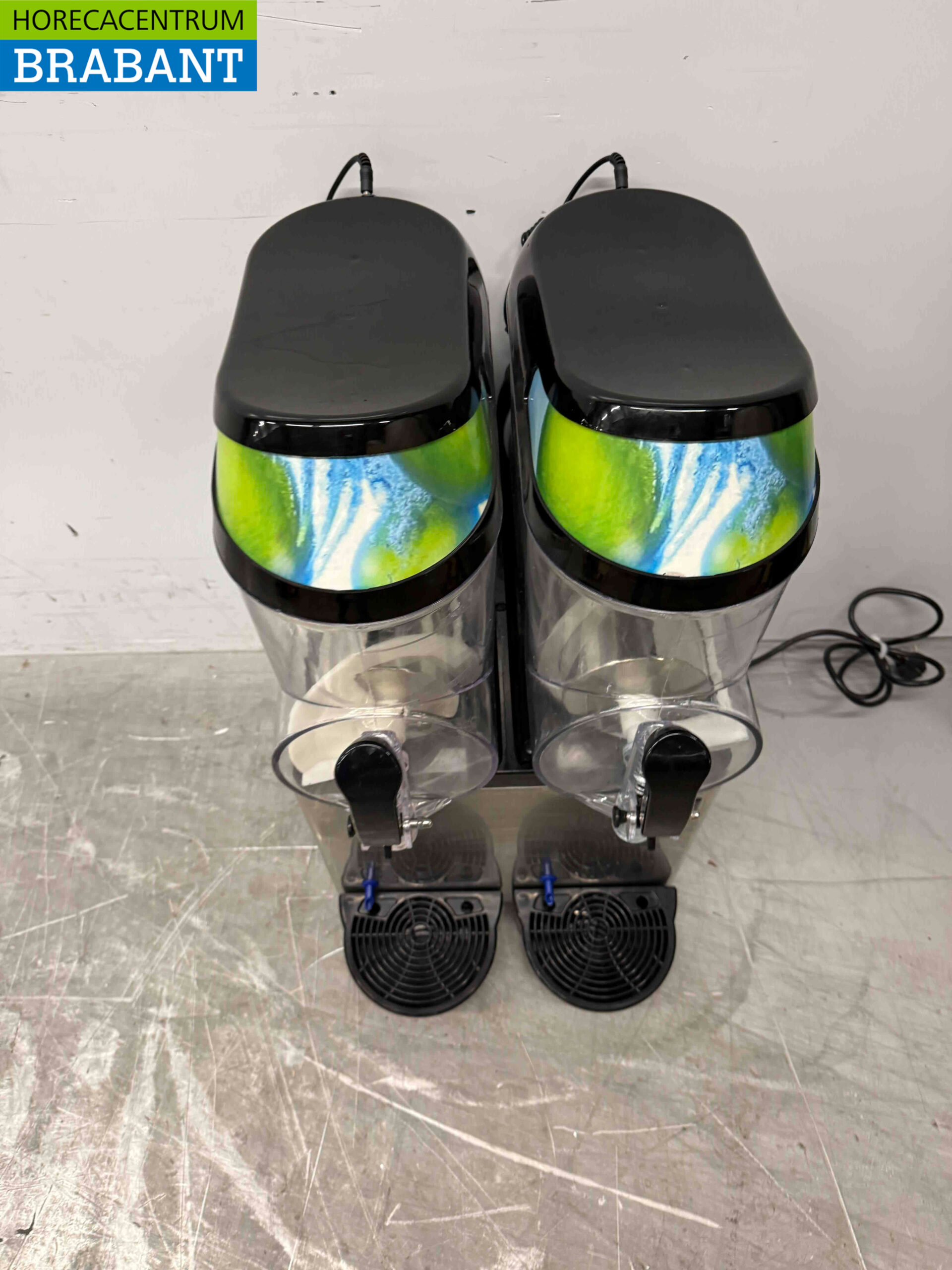 Slushmachine Granita machine 2 x 12 liter 230V Horeca - Afbeelding 4