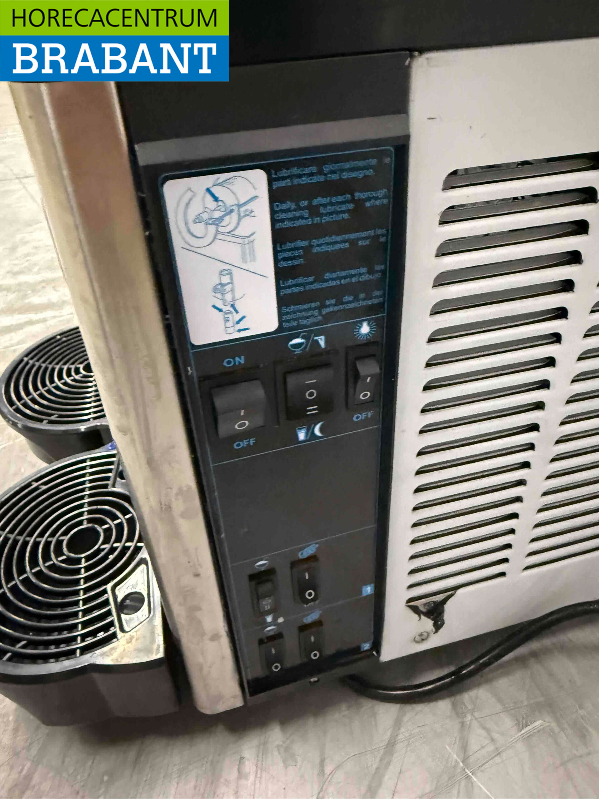 Slushmachine Granita machine 2 x 12 liter 230V Horeca - Afbeelding 5