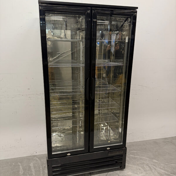 Combisteel Dubbeldeurs Glasdeur Koeling 2 Klapdeuren 420 liter 230V Horeca