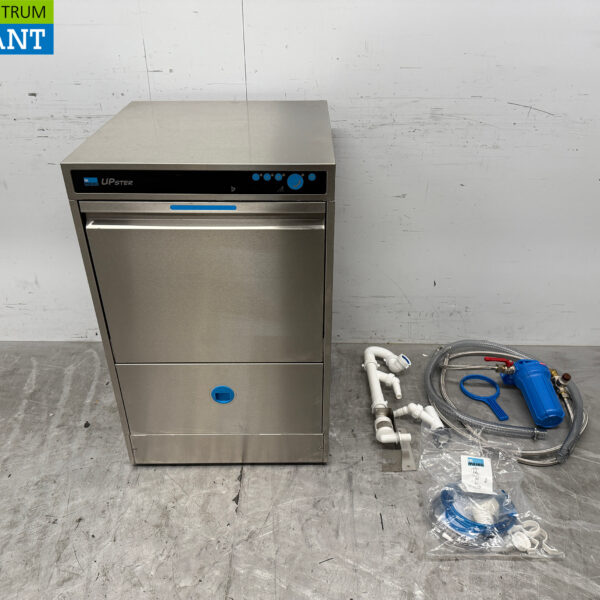 RVS Meiko Upster Vaatwasser met afvoerpomp 400V Horeca