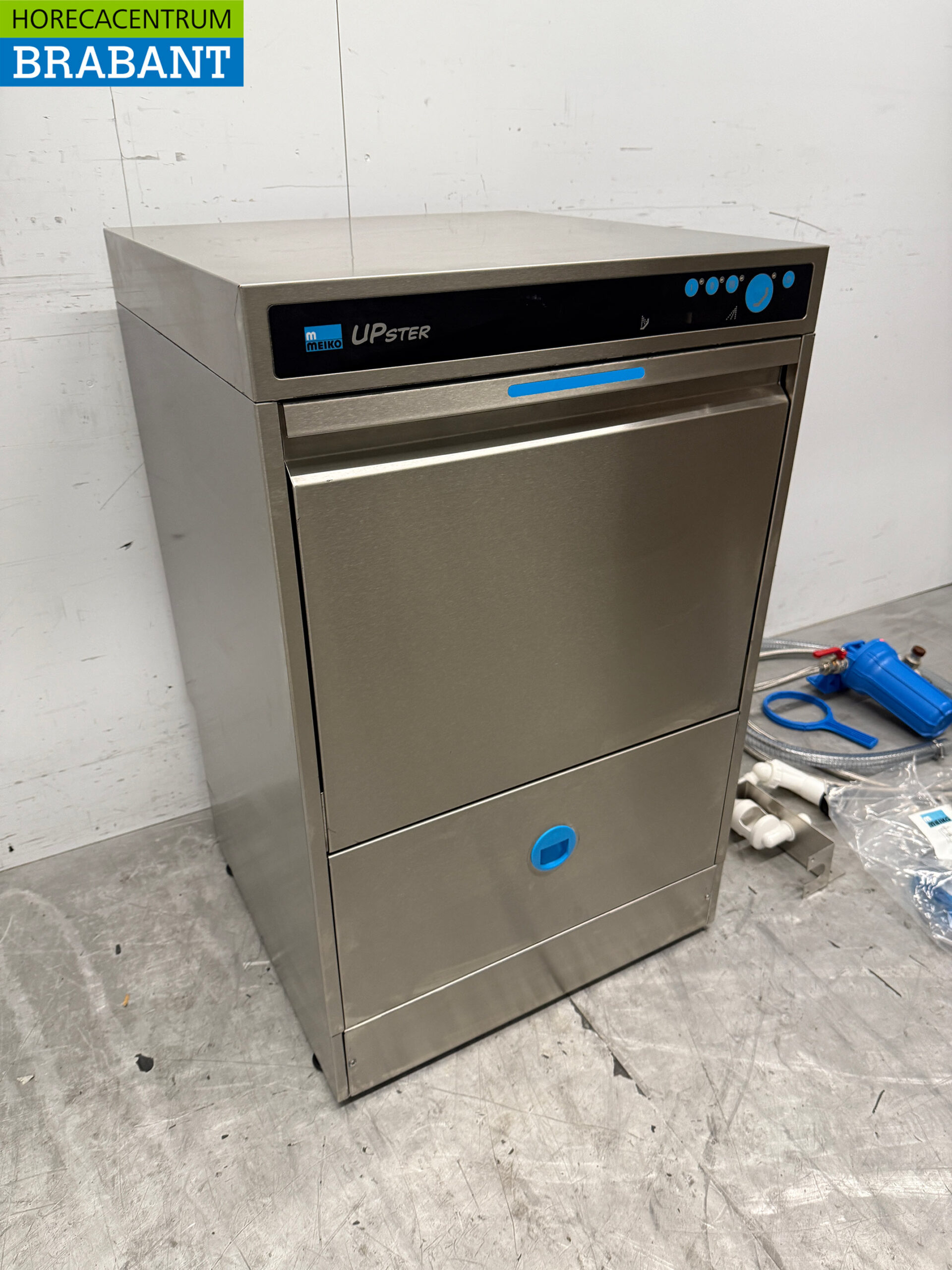 RVS Meiko Upster Vaatwasser met afvoerpomp 400V Horeca - Afbeelding 4