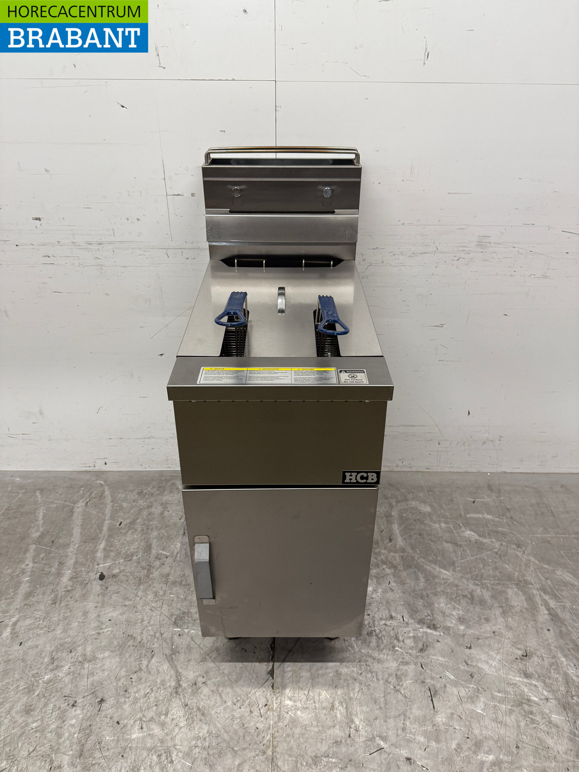 RVS HCB Friteuse frituur 15 liter Premium-line GAS Horeca